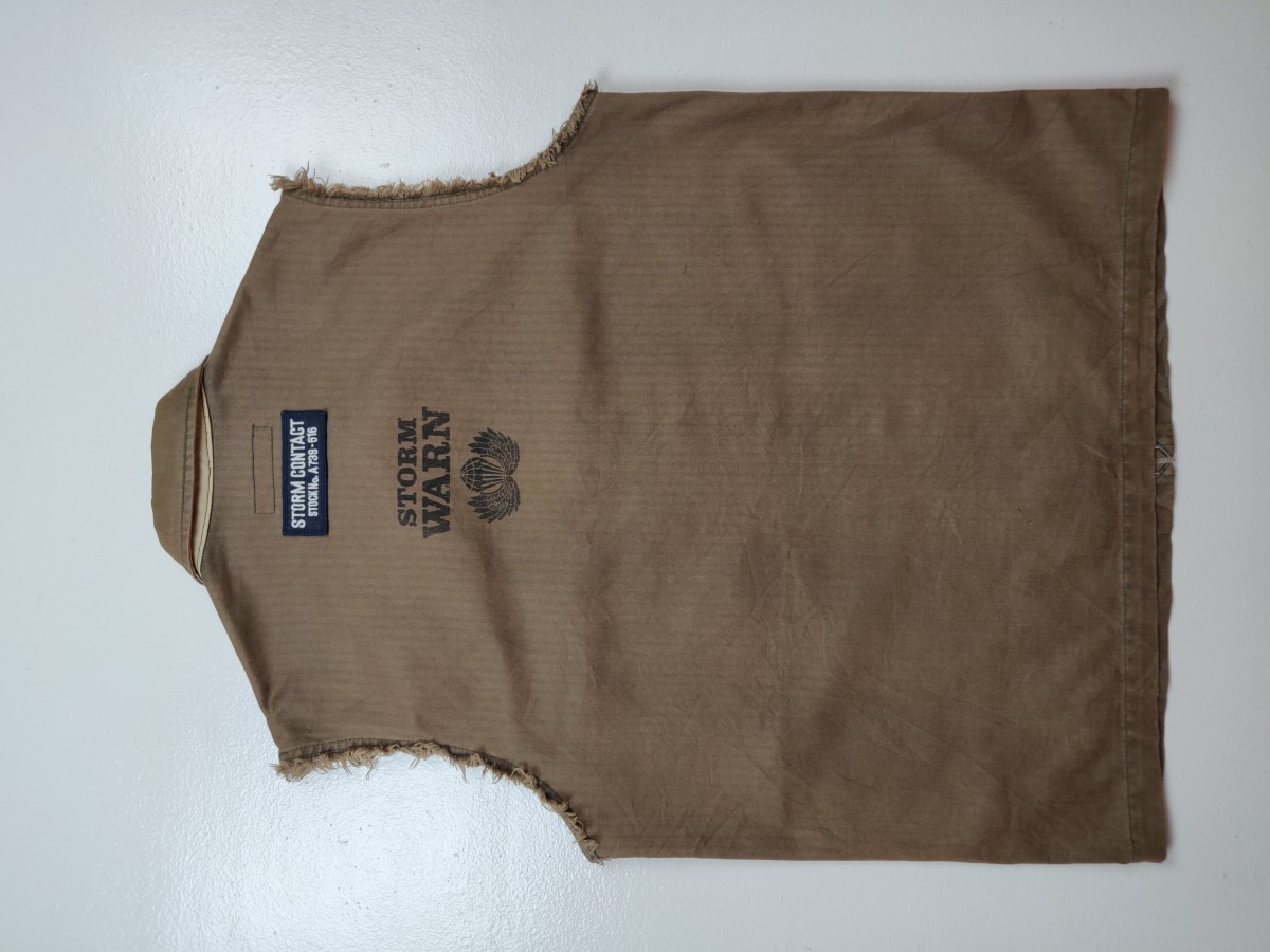 Japanese Brand - Dog House Distressed Vest Jacket Outerwear - 8
