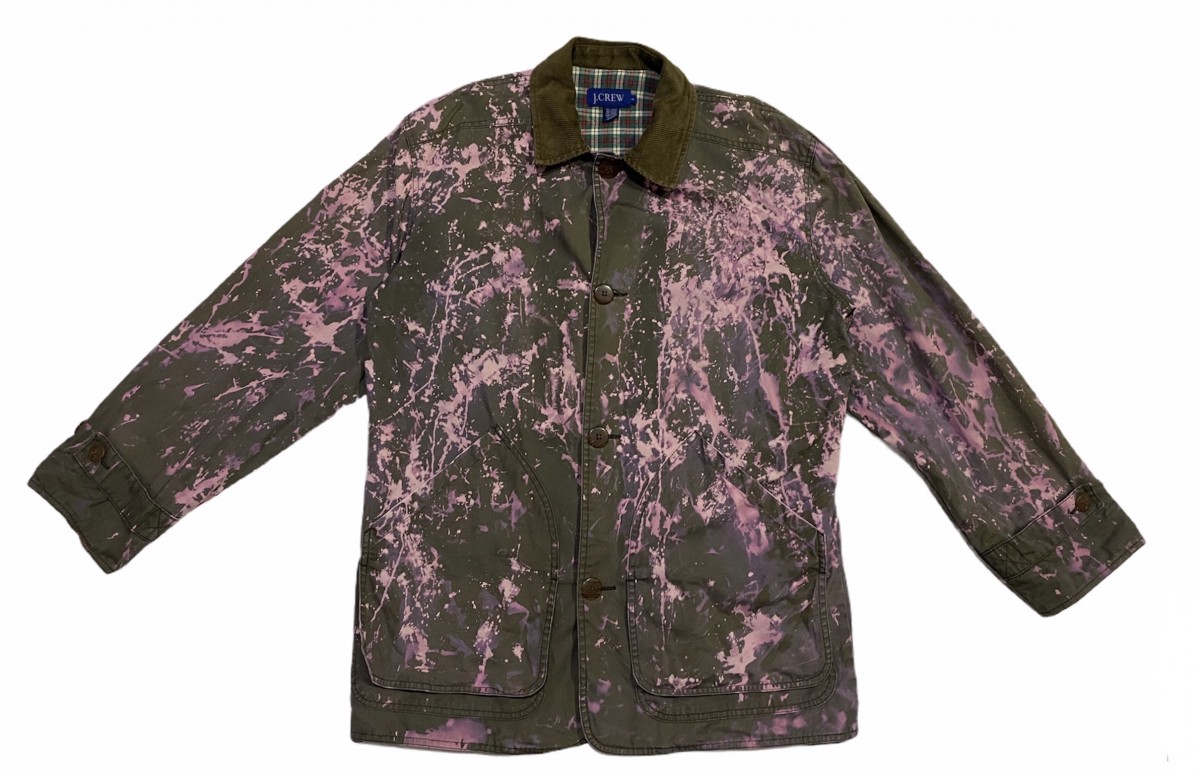 Custom Made - J. CREW JACKET CUSTOM MADE BLEACHED - 1