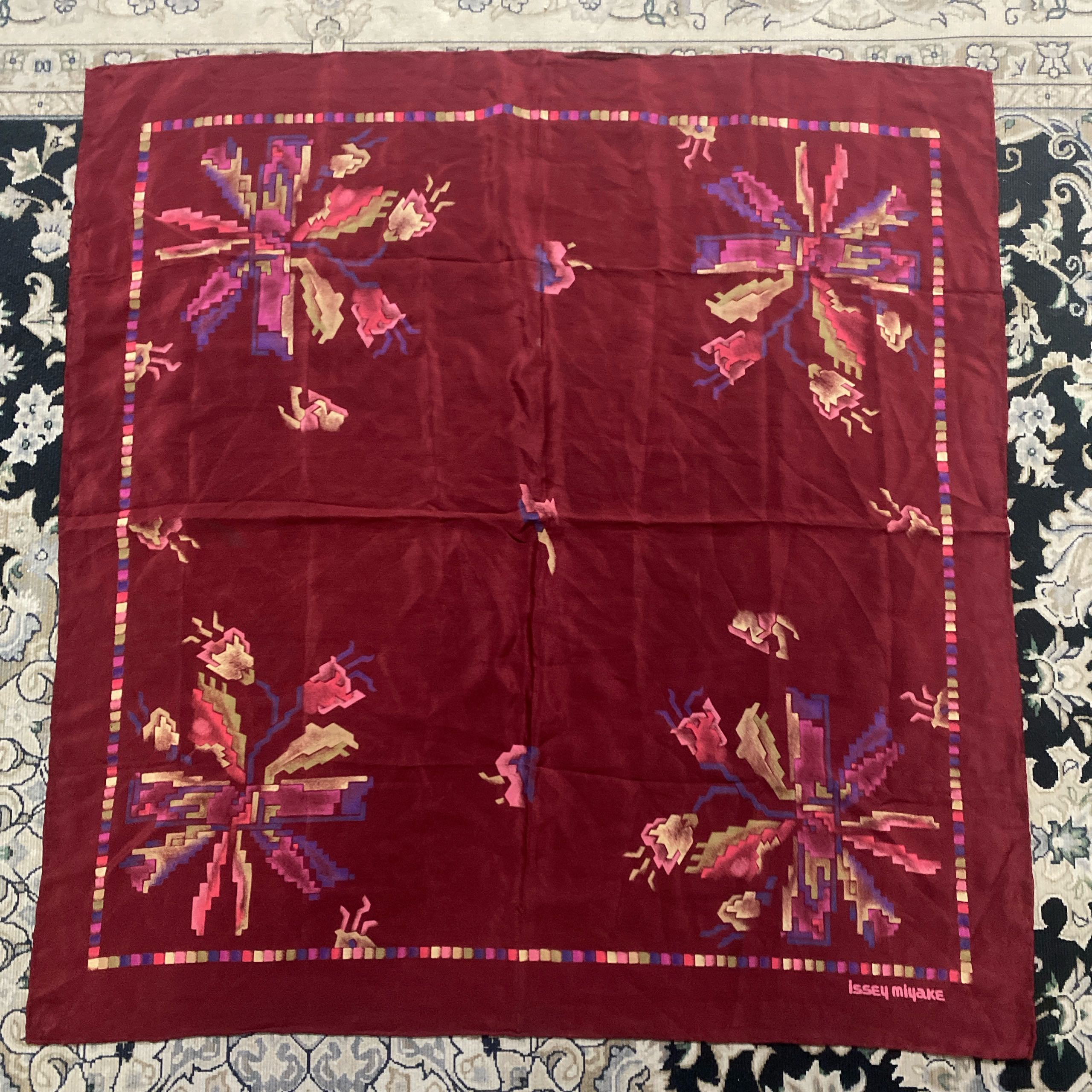 Vintage-Vintage Issey Miyake Scarf - 5