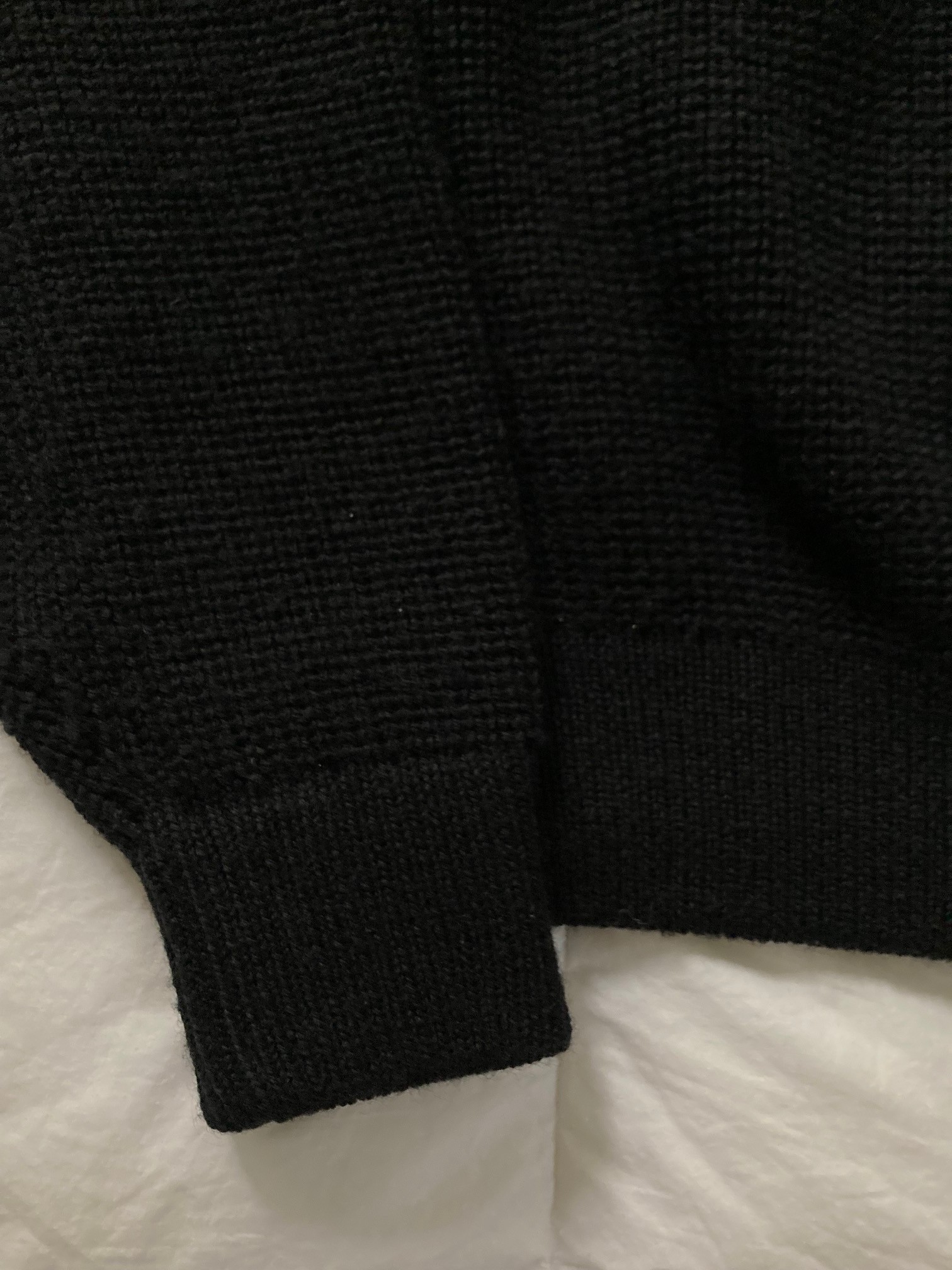 Black Wool Knit - 3