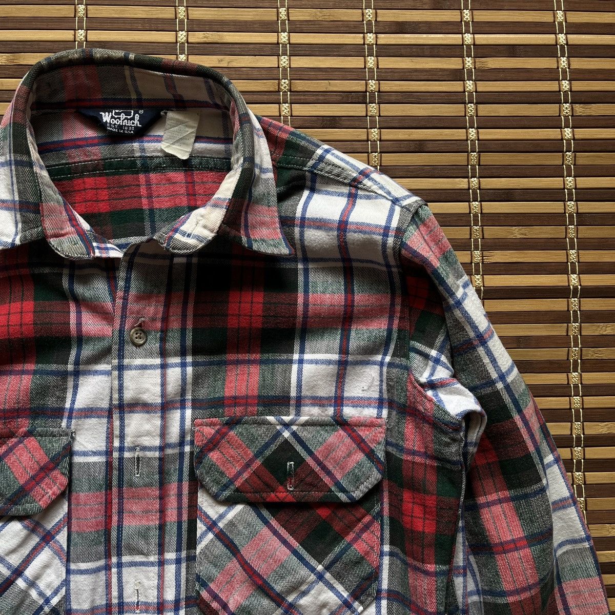 Vintage Woolrich Flannel Shirts Made In USA - 6