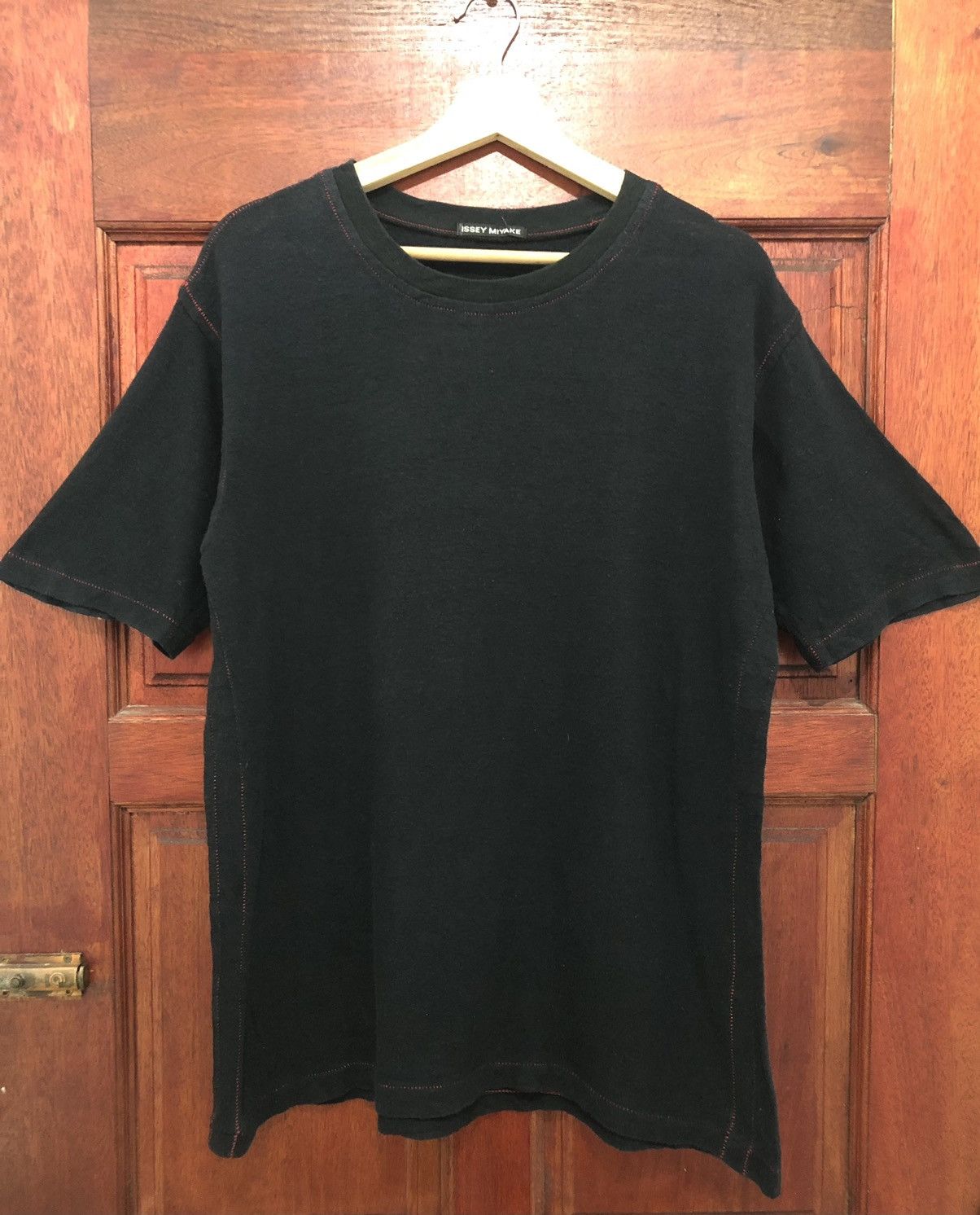 Issey Miyake Plain Tshirt Black Colour - 1