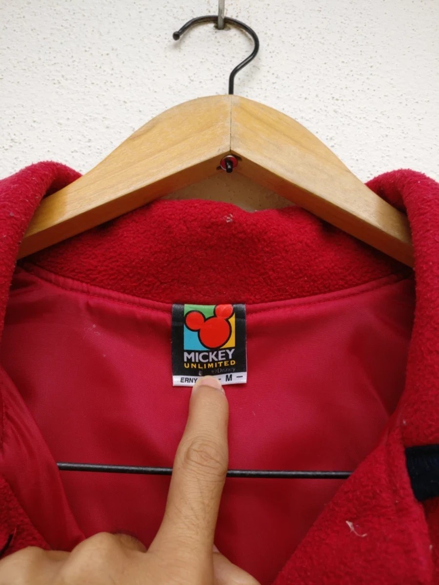 Disney - Final Drop! Embroidered Mickey Fleece Jacket Coat Parka - 4