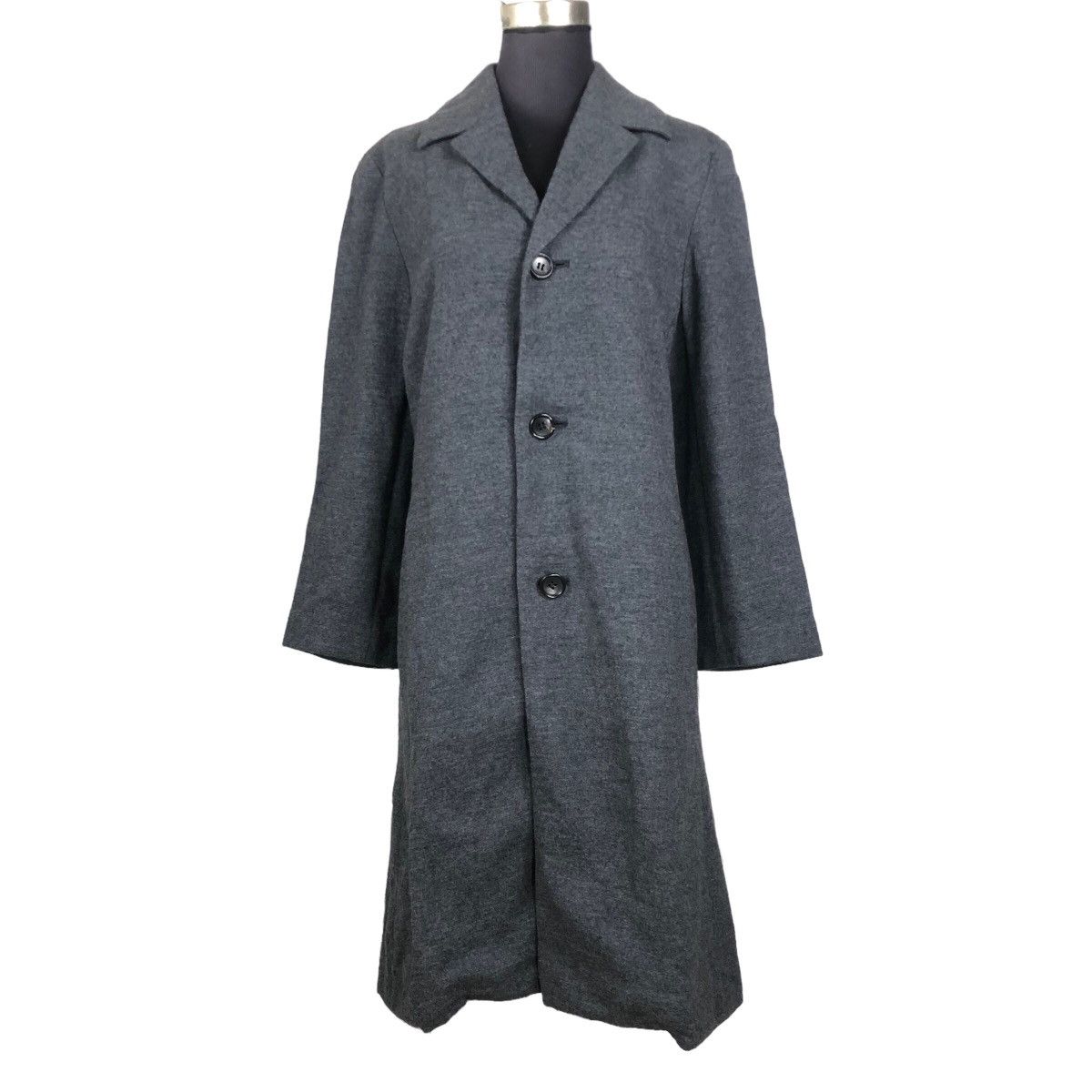 Vintage 90s Tricot Comme Des Garcons 1997 S/S Wool Car Coat - 1