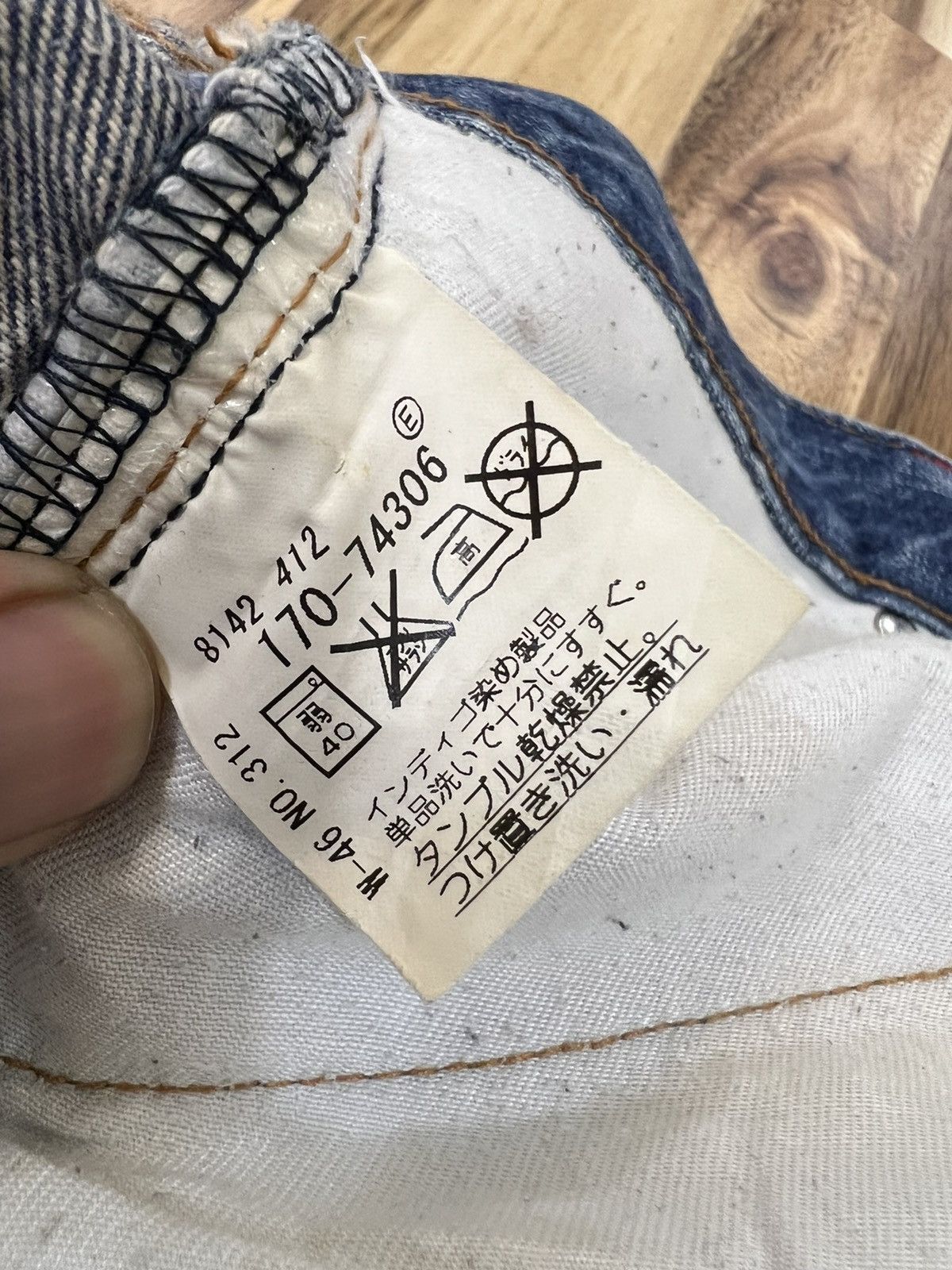 Takeo Kikuchi Rare Boro Jeans Denim - 9