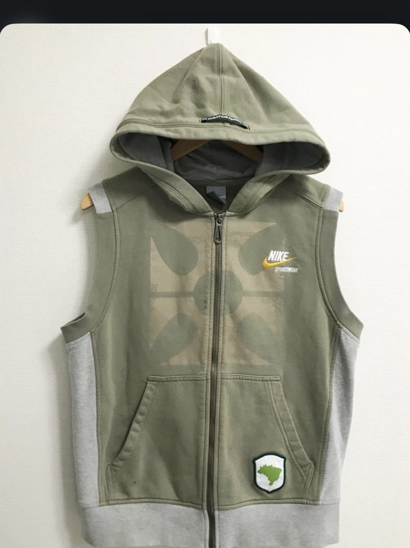 Nike Paixao Por Futebol 6X9X11 Vest ZIP Up Hoodies Sweaters - 1