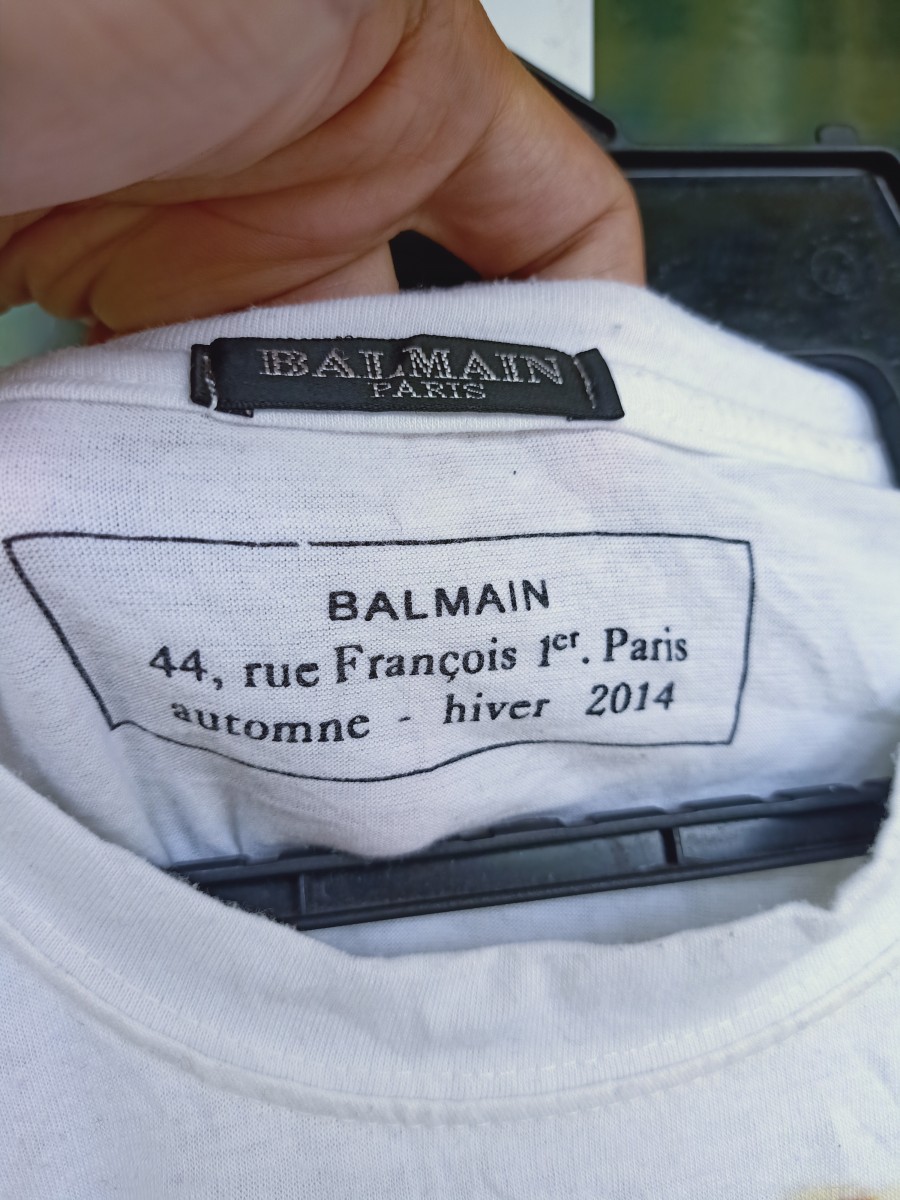 Balmain tiger art tee - 2