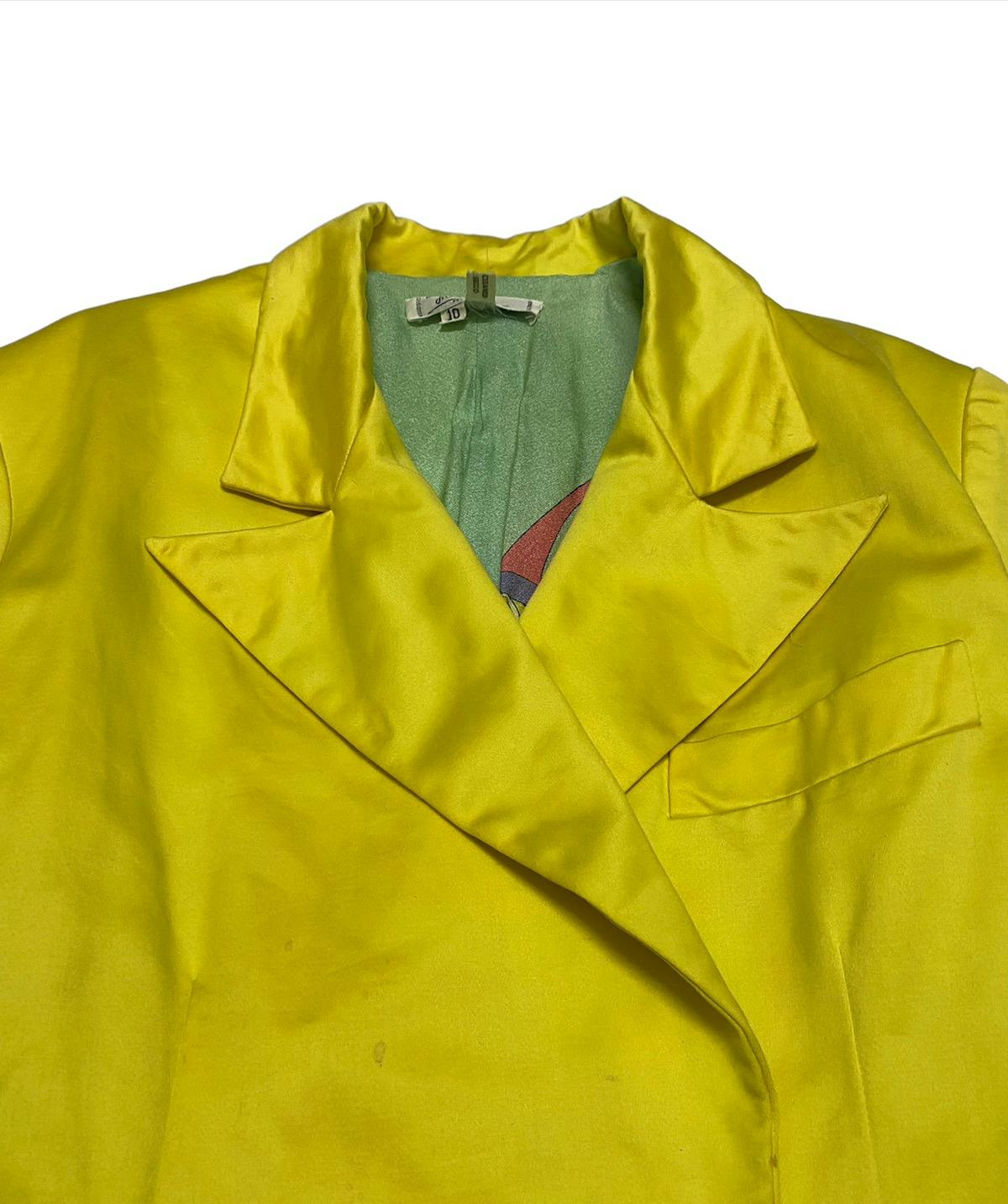 Vintage Emilio Pucci Silk Women Blazer Jacket - 5