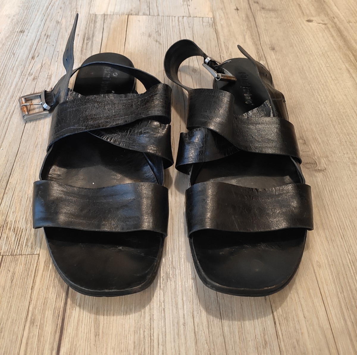 Gianni Barbato - Leather sandals.Like Guidi Marsell or Saint Laurent - 2