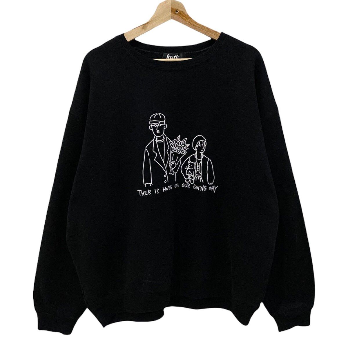 KUTIR JAPAN STREETWEAR BRAND NICE DESIGN SWEATSHIRT - 1