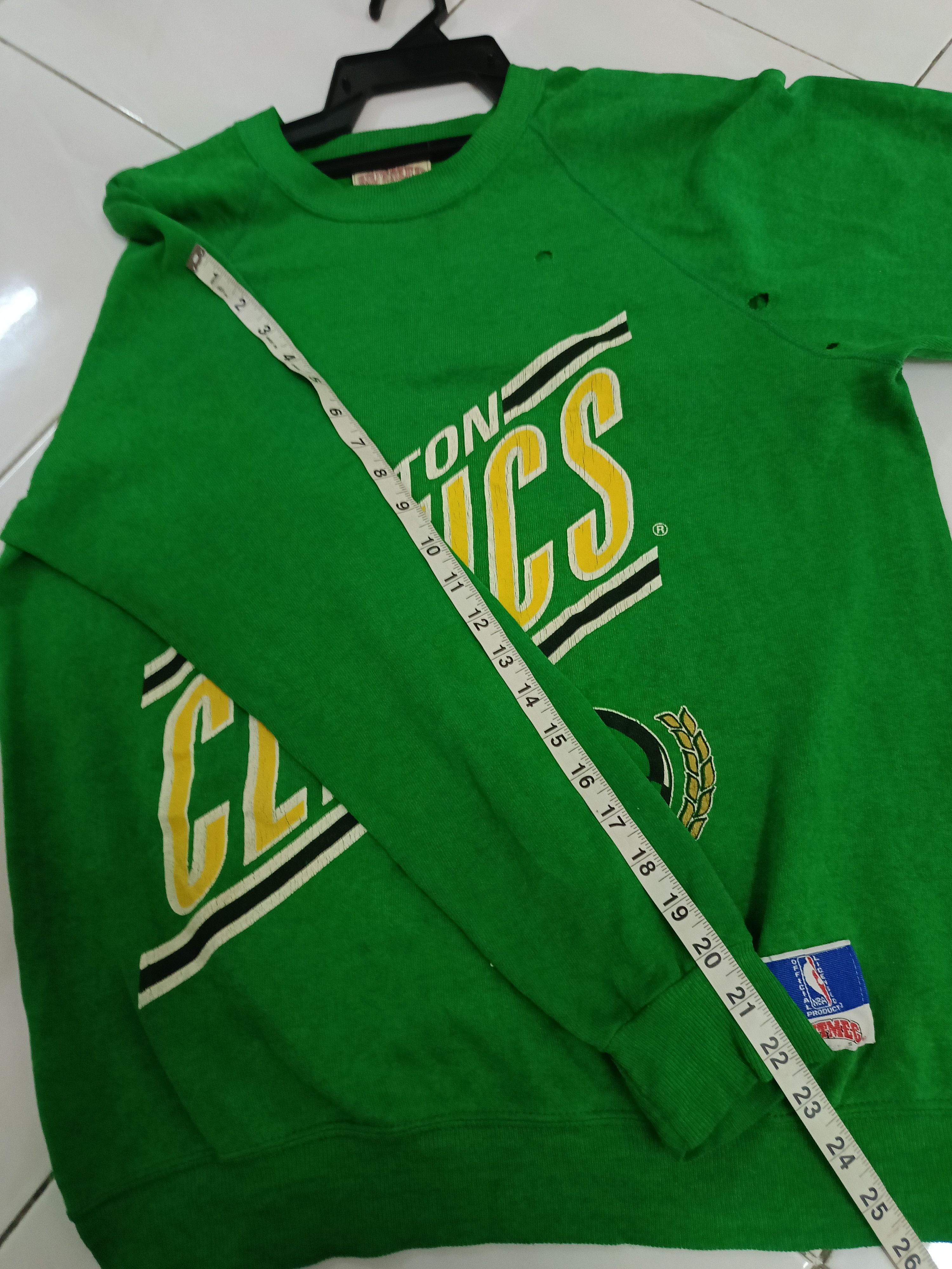 Vintage 80's Bolton Celtic Nutmeg Tag Jumper - 4