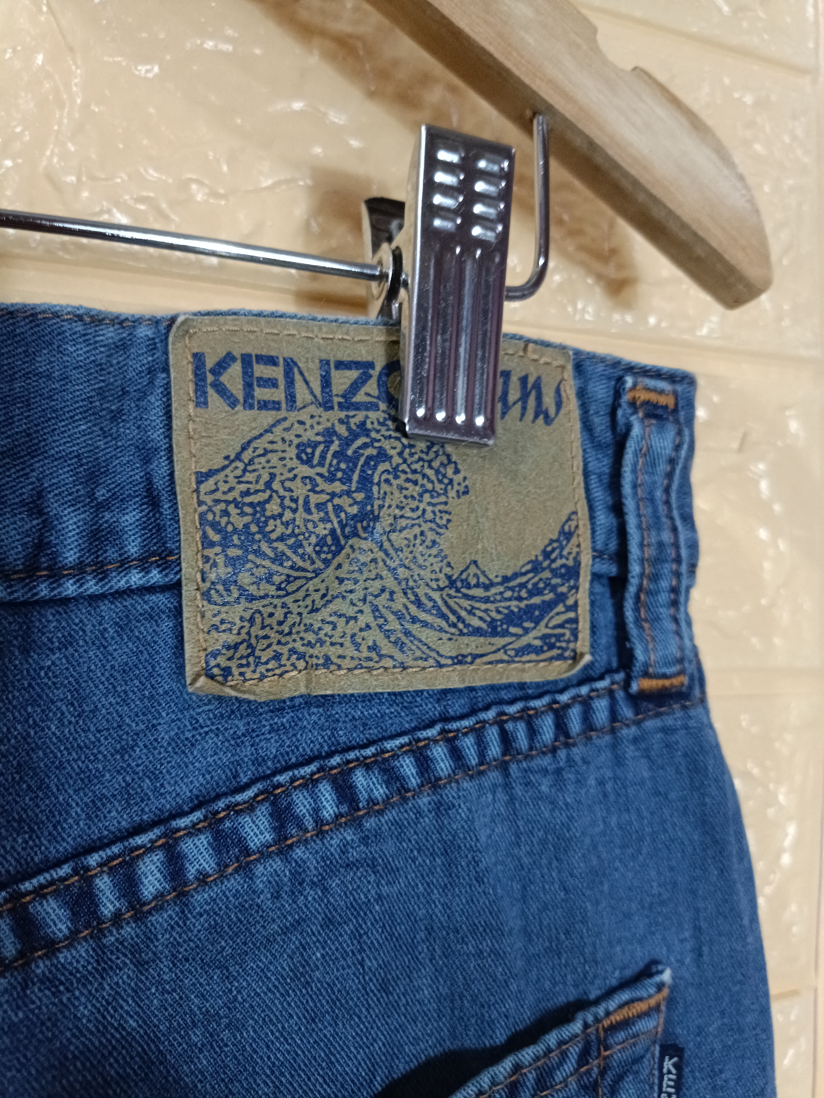 Vintage Kenzo Stretchable Denim Pants - 17