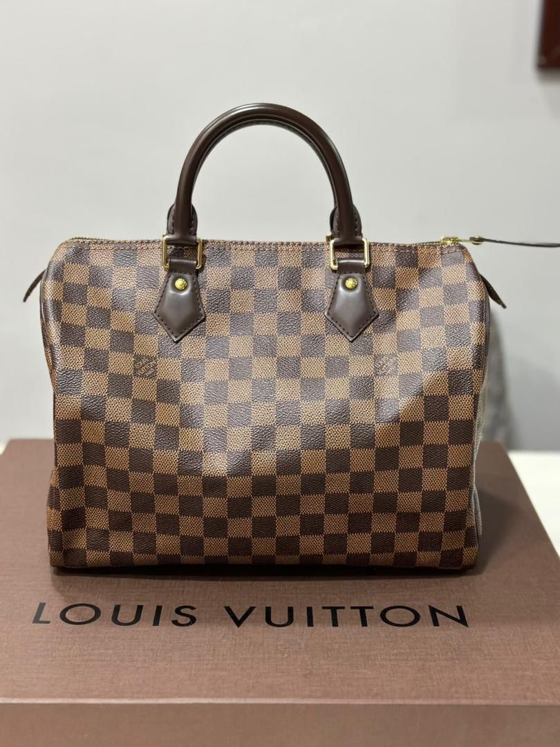 Authentic Louis Vuitton Damier Ebene Speedy 35 - 20