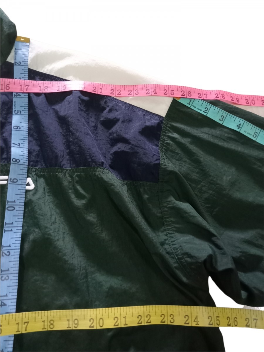Fila - 90s Oversized Sweater Light Jacket Nylon - 11