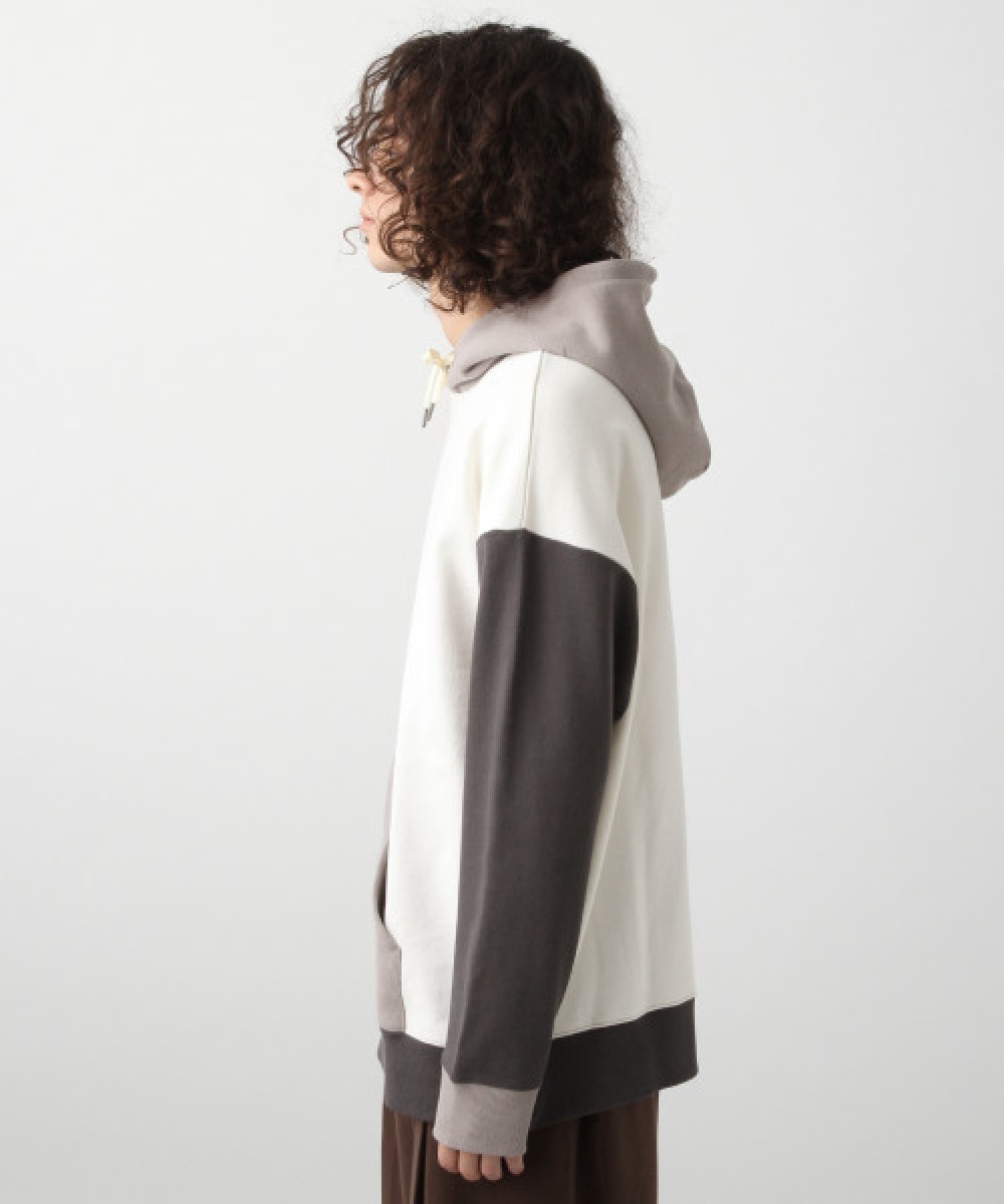Hare - contrast block hoodie - 3