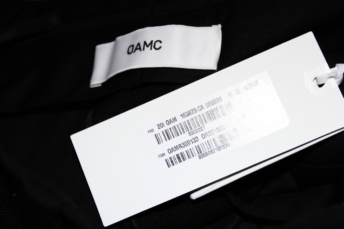 BNWT AW20 OAMC COLONEL WOOL PANTS 44 - 10