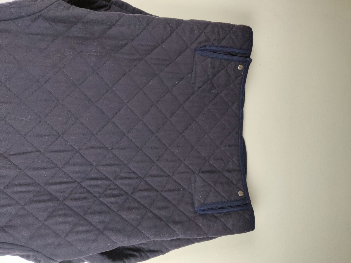 Waverly Quilt Jacket Navy Color - 16