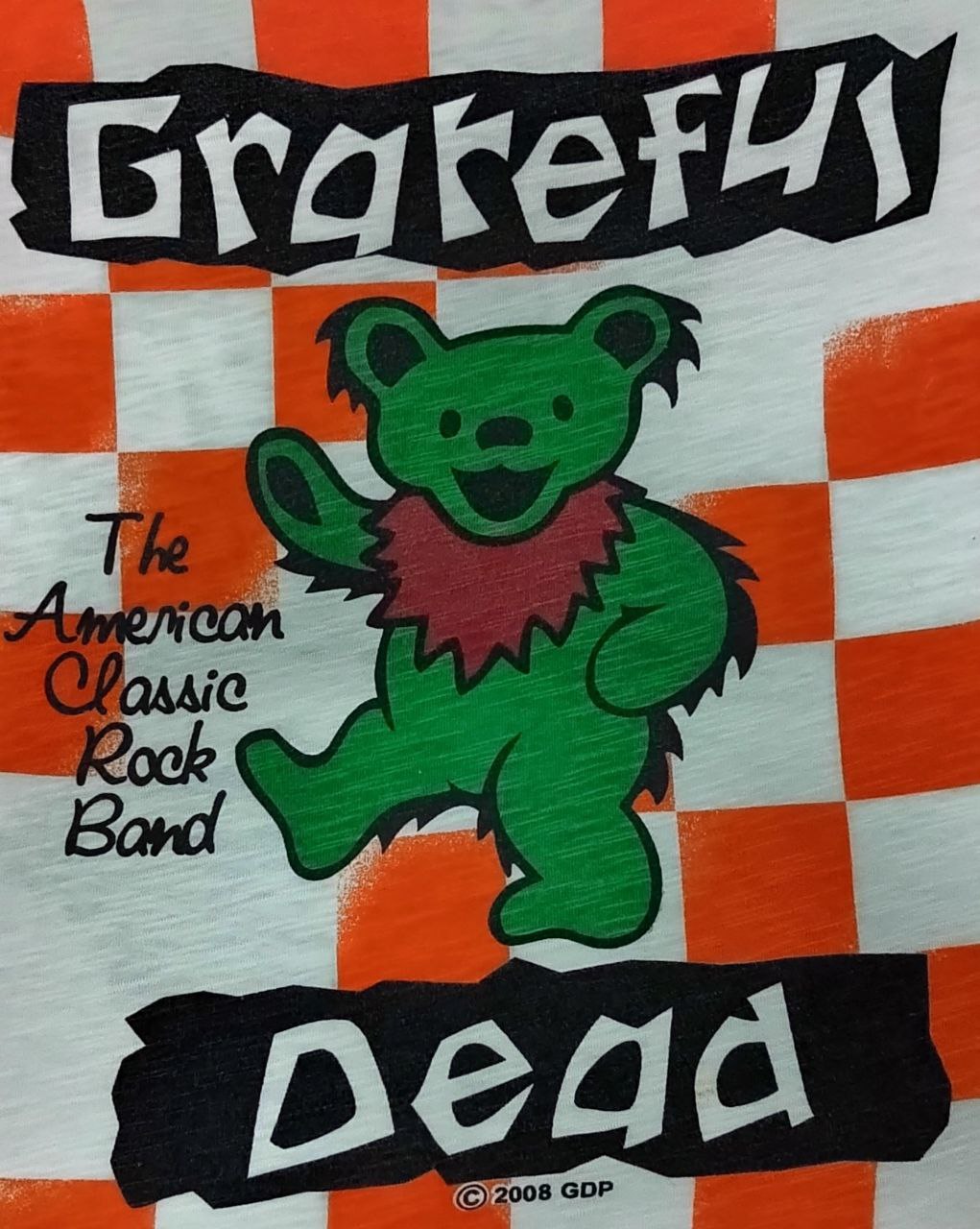 Grateful Dead - Grateful Dead 2008 Band Tee Vintage American Classic Rock - 1