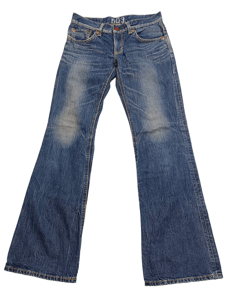 Edwin 503 Low Rise Flare Denim - 1