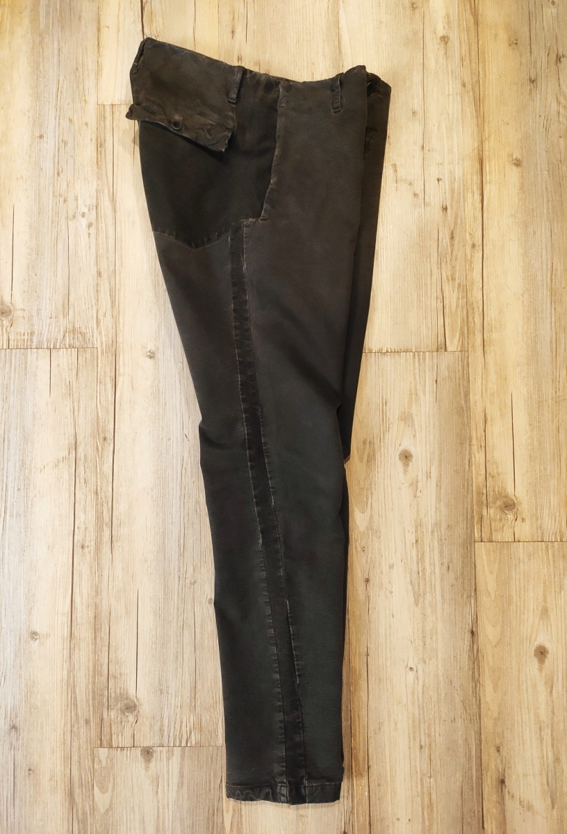 Transit Uomo - Dyed anatomic pants.Like Rick Owen or Julius - 5