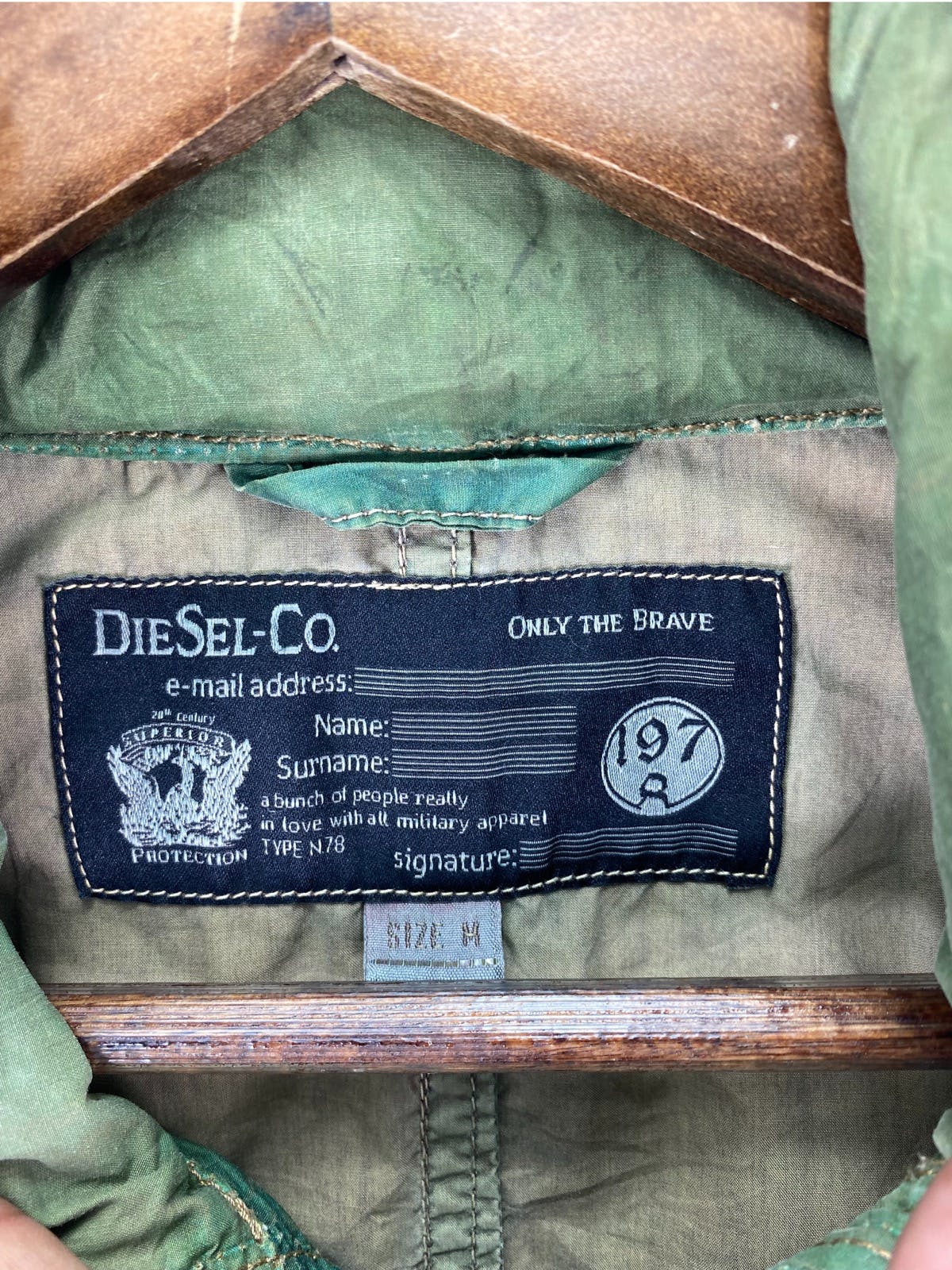 Vintage Diesel M65 Military Jacket - 10