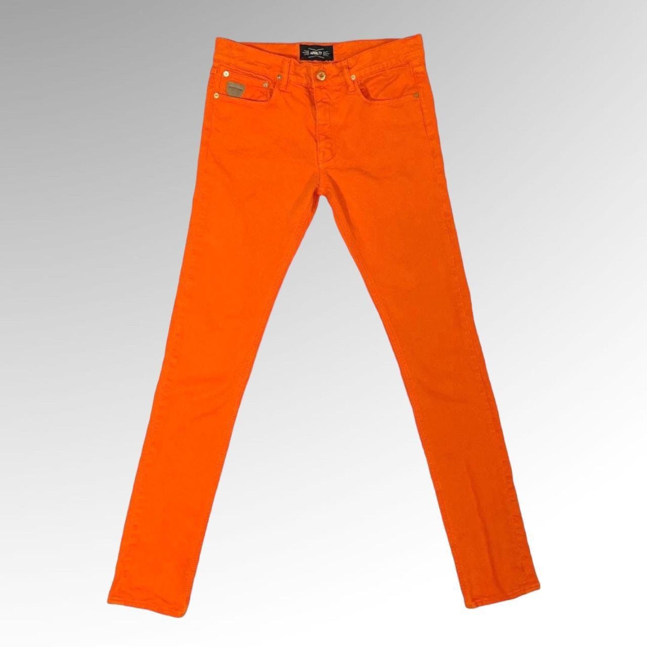 April 77 Bright Orange Jeans 🎸 - 1