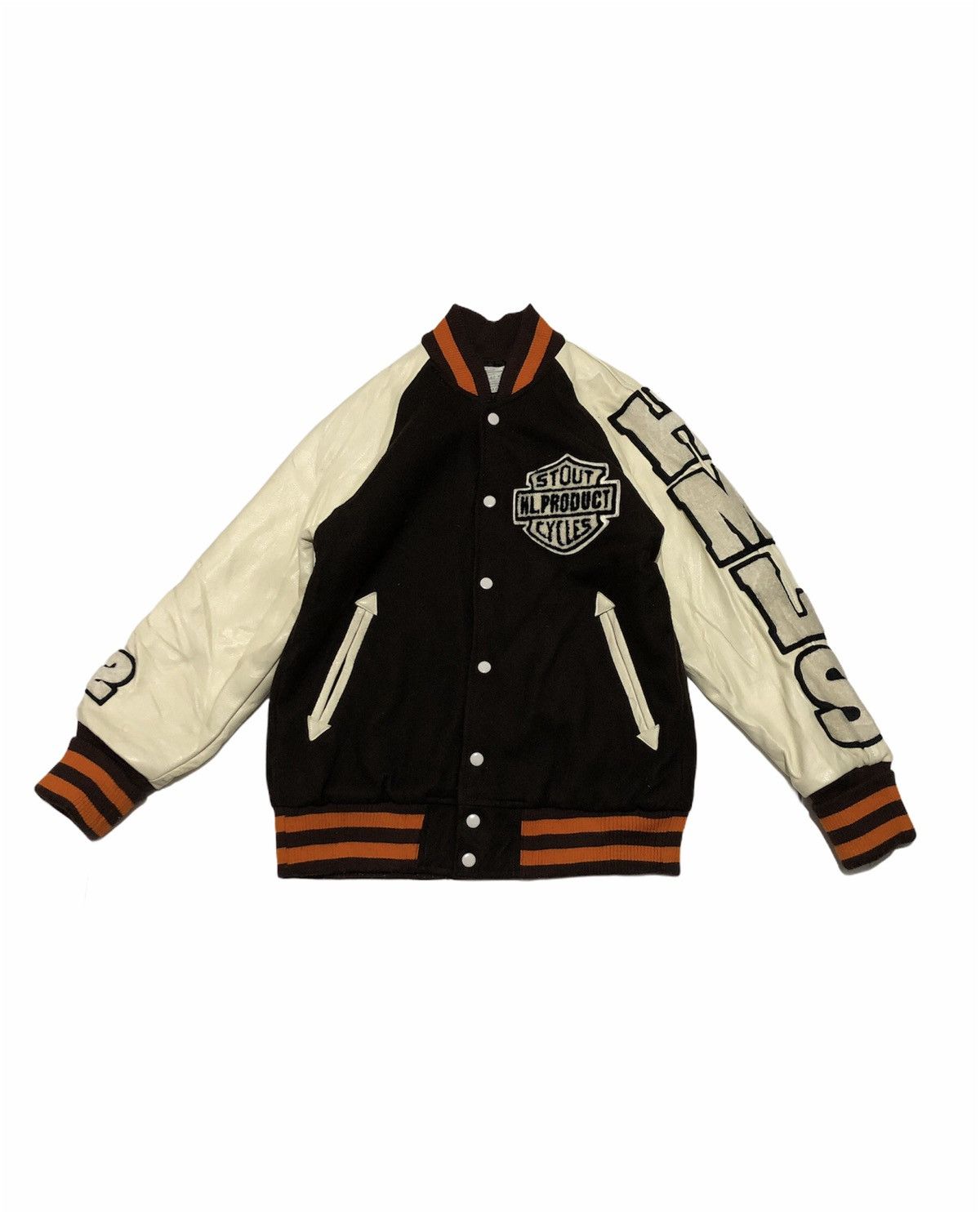 Vintage - VJ16 HMLS Homeless Varsity Jacket - 1