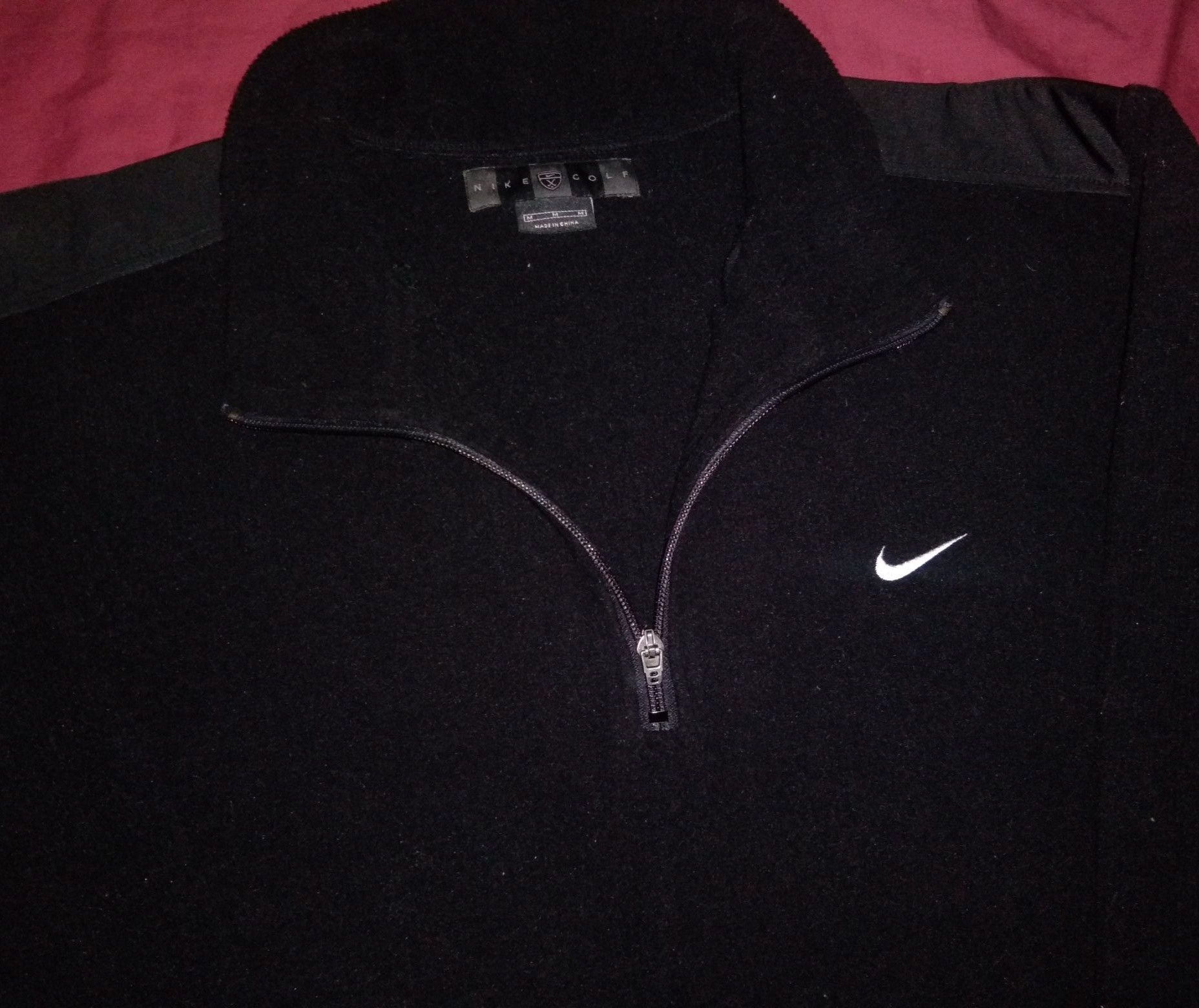 VTG y2k Nike Golf sweater pullover halfzip - 1