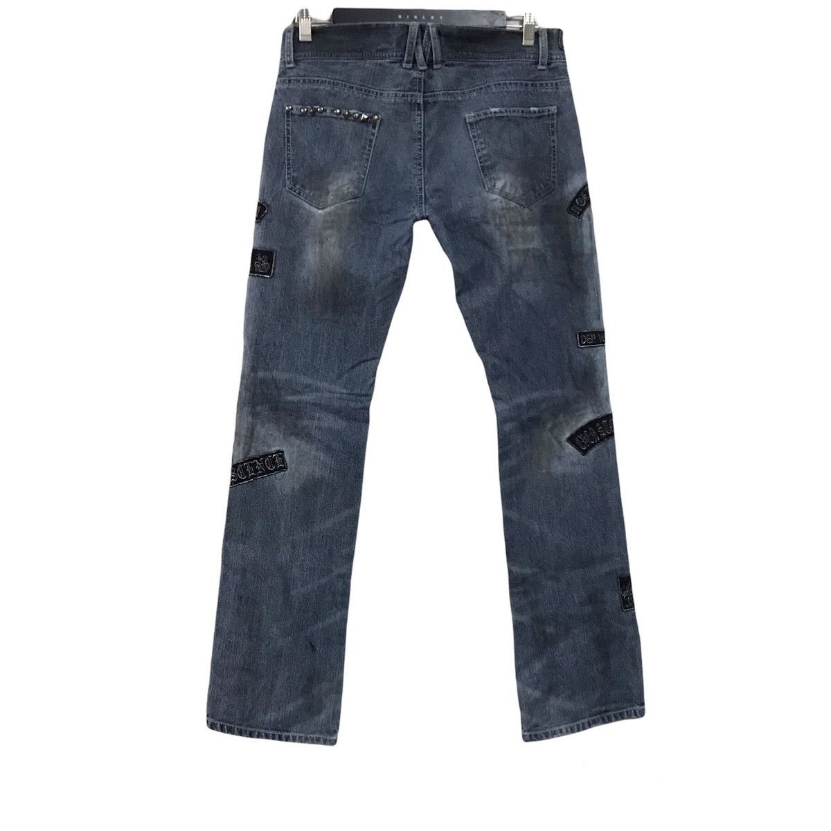 Japanese Brand - IN THE ATTIC Distressed Denim Dirty Patches Jeans - 2