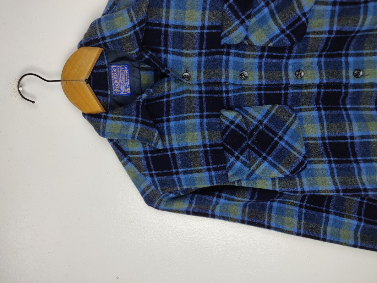 Pendleton - Pure Virgin Wool Flannel Button Up - 4