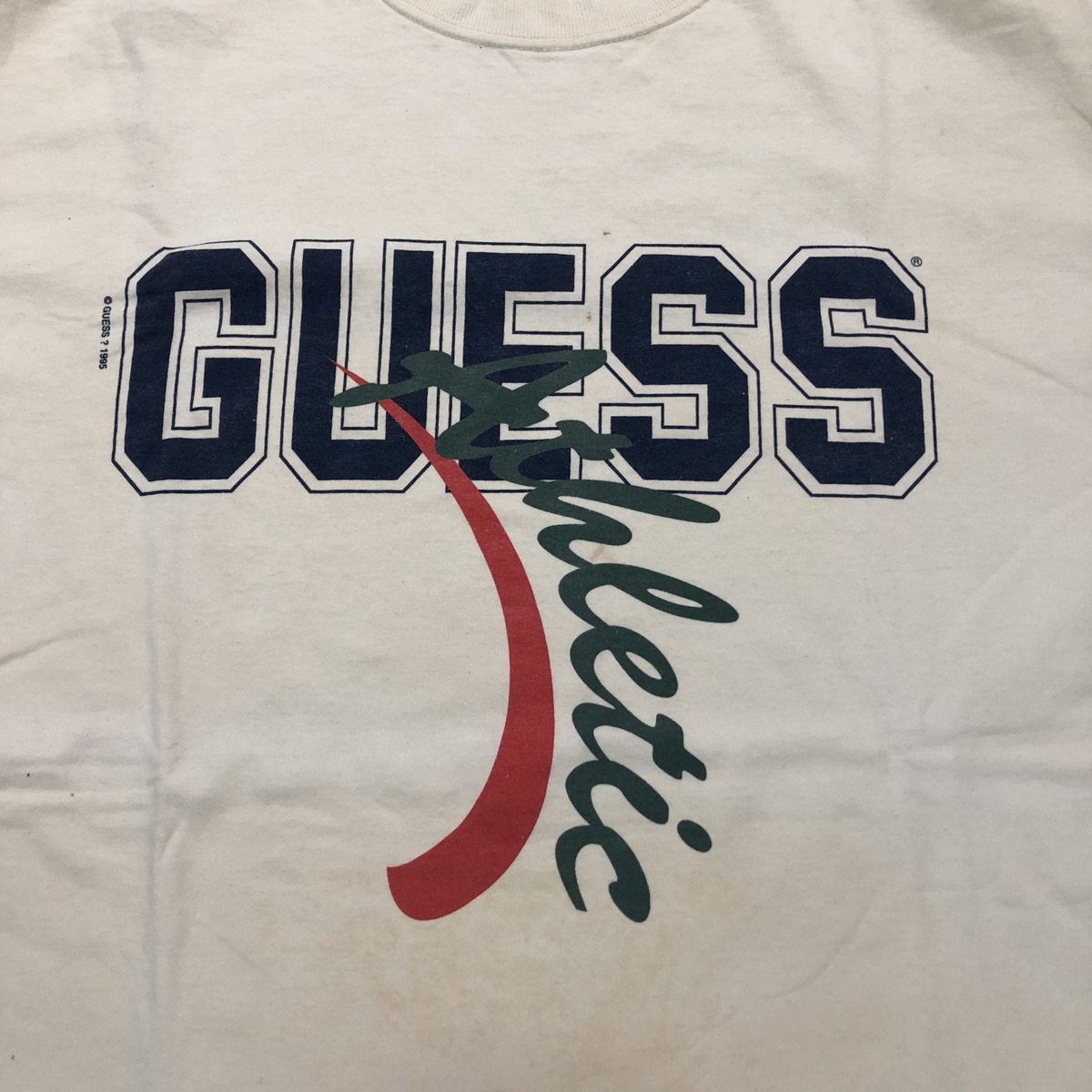 Vintage - Vintage 90’s Guess Logo Spell Out T-Shirt - 3