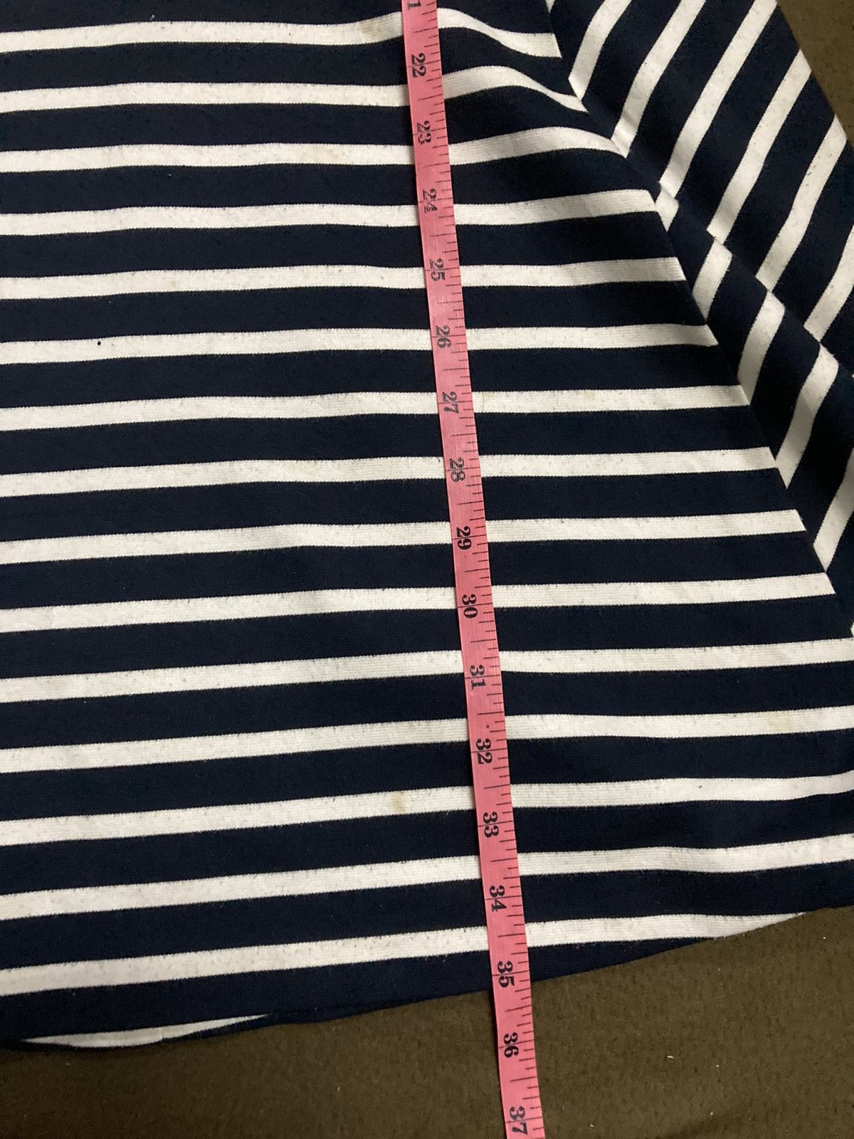 Michael Kors Sleeveless Striped Front Zip A Line Women Dress - 20