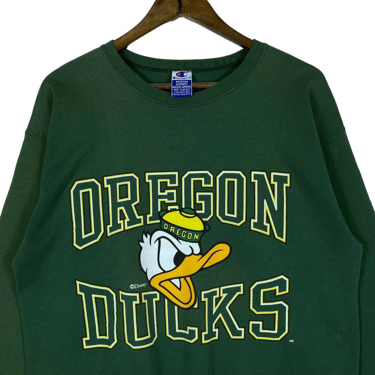 Vintage 90s Oregon Ducks Disney Champion Sweatshirt - 7