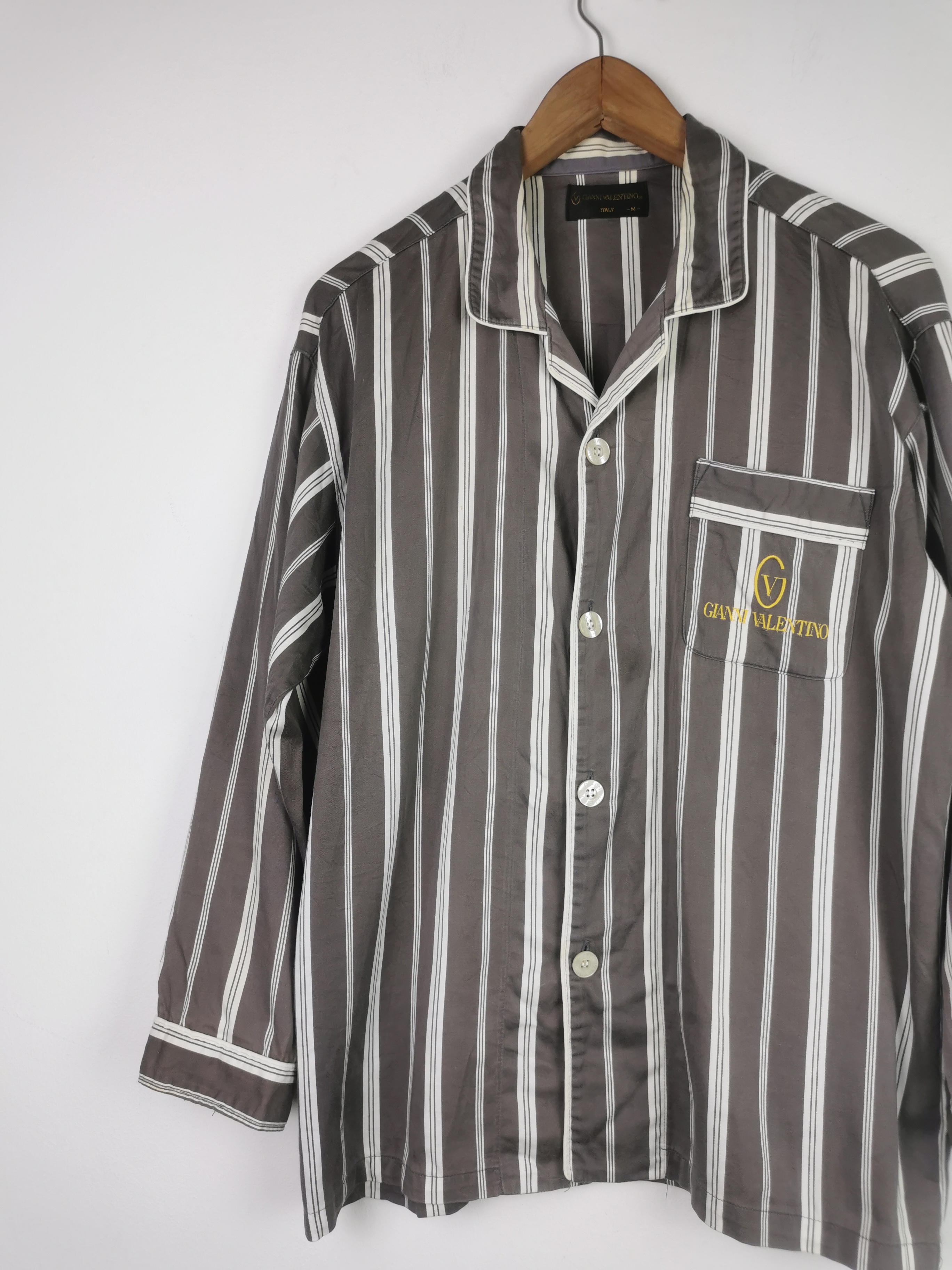 Vintage - Vintage Gianni Valentino Pajama Night Shirt