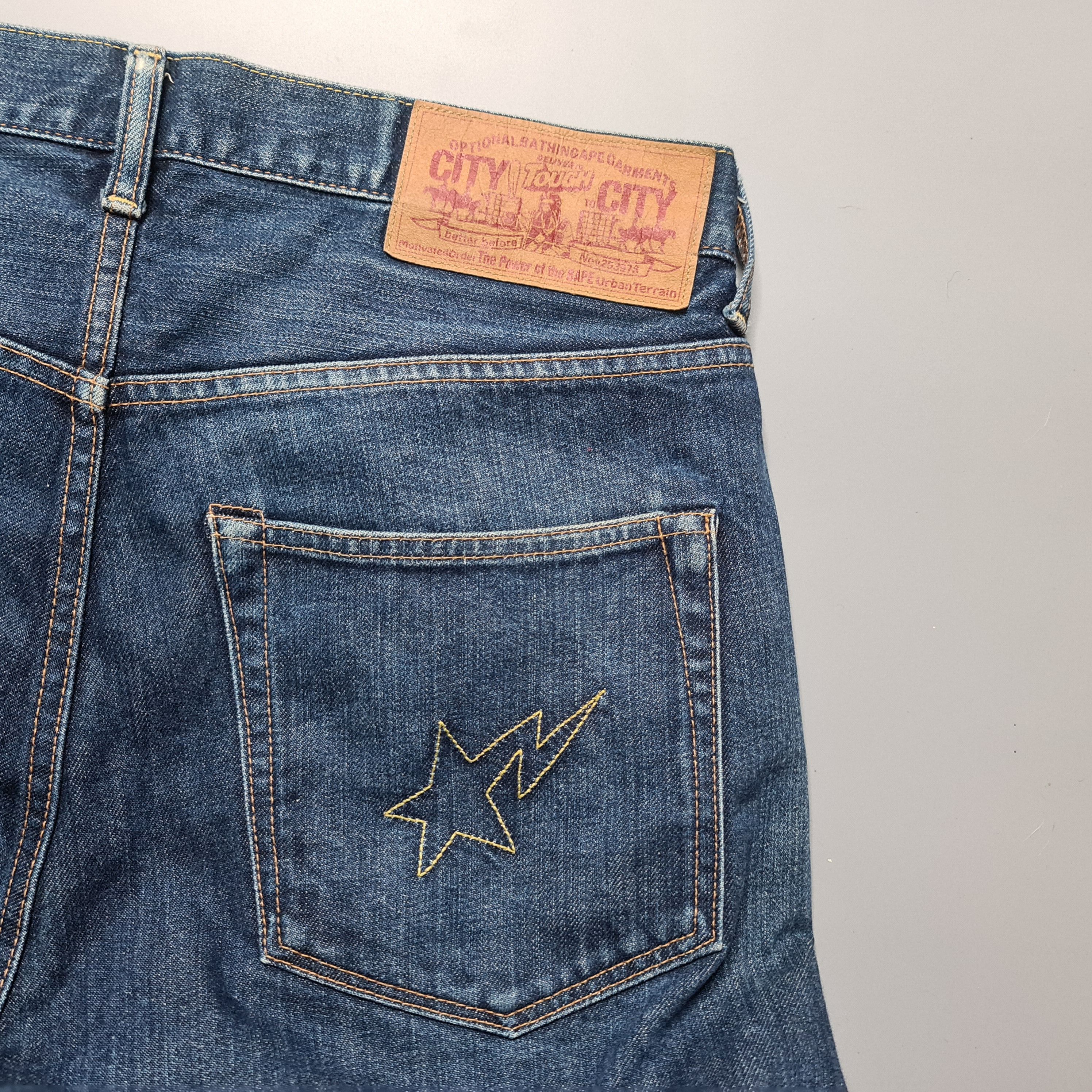 Bape - OG Bape "Sta" Embroidered Jeans - 7