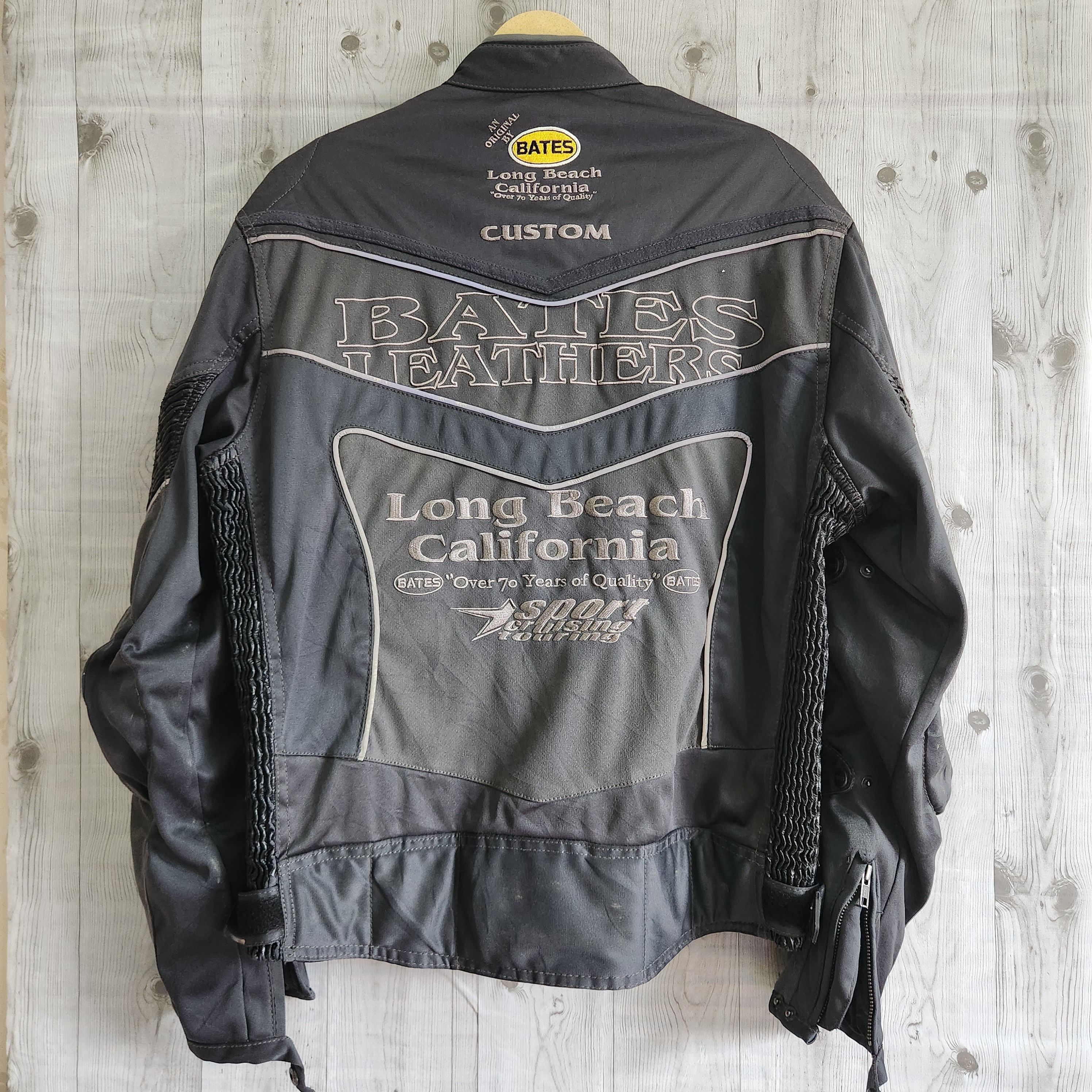 Vintage Bates Leather Motorcycle Jacket - 11