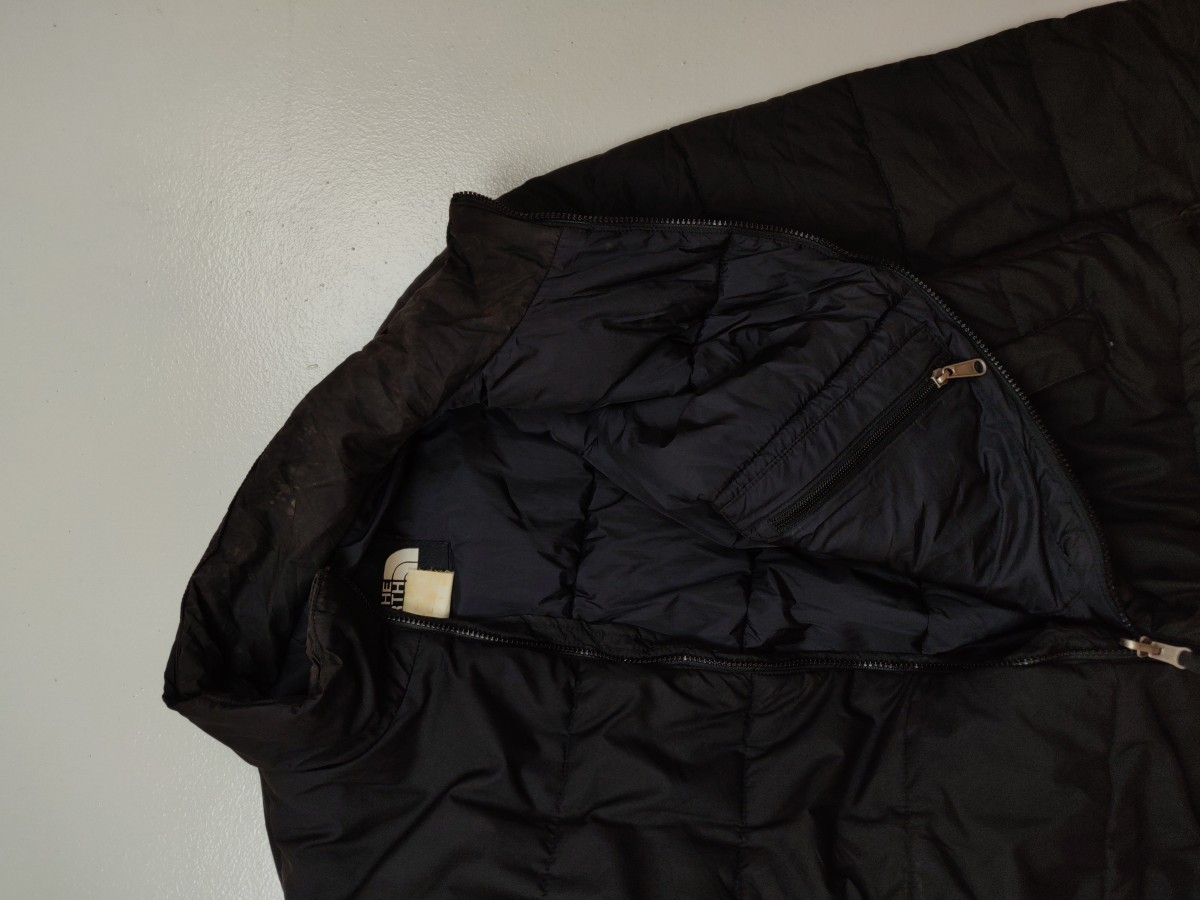 Black - Vintage Puffer Jacket - 8