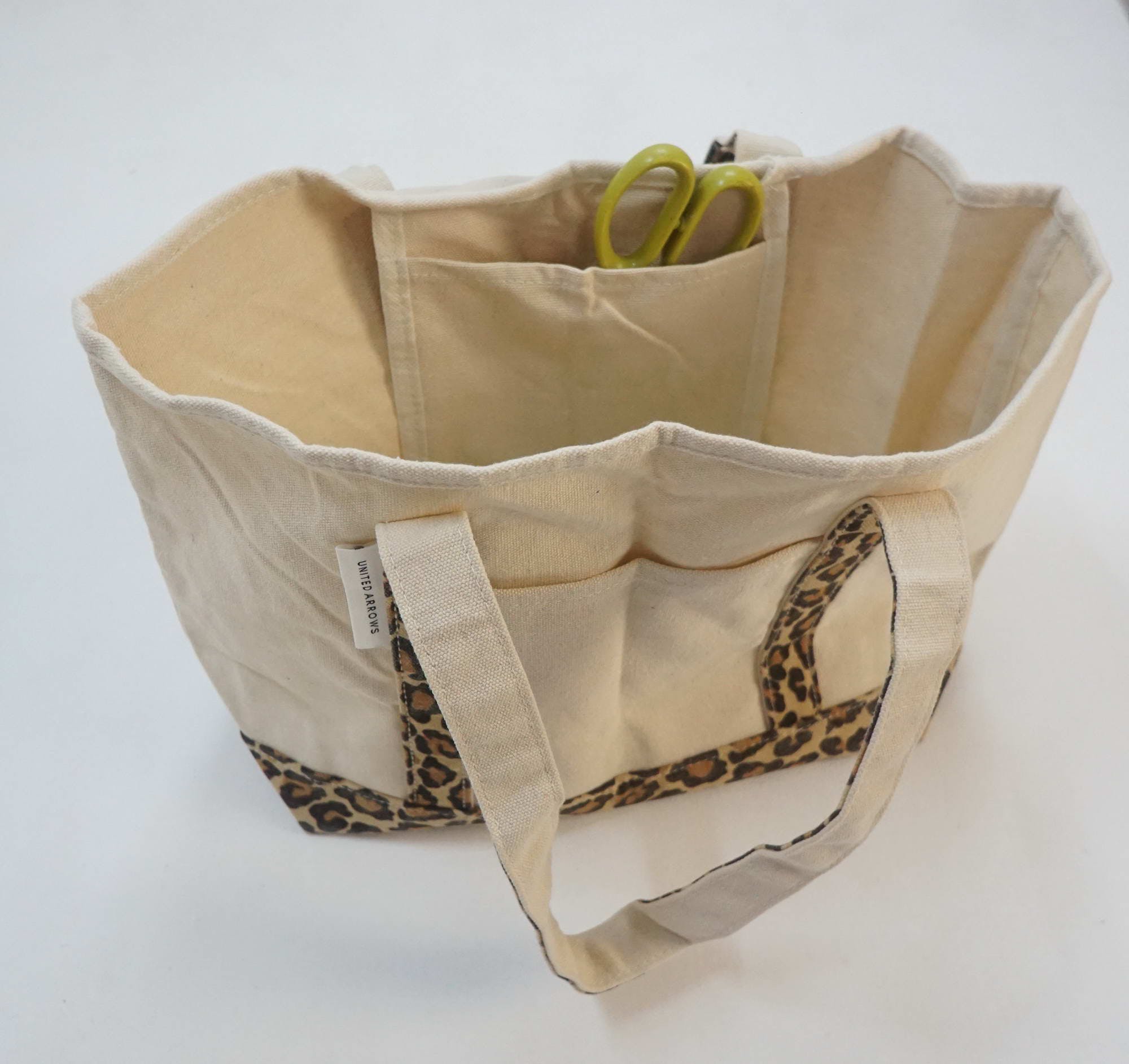 UNITED ARROWS Leopard Printed Tote Bag - 6