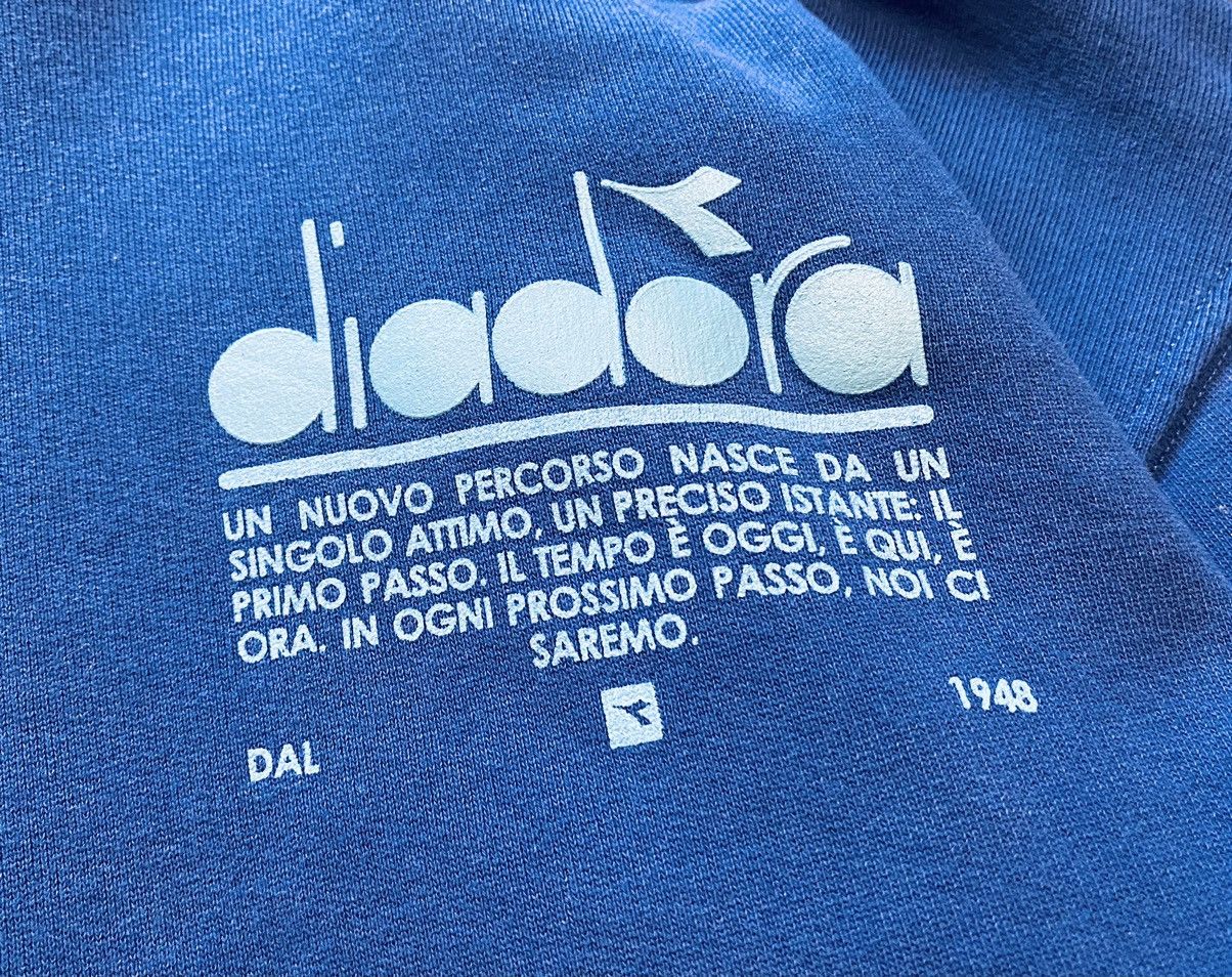 Diadora Hoodie Made in Italy Size L - 3