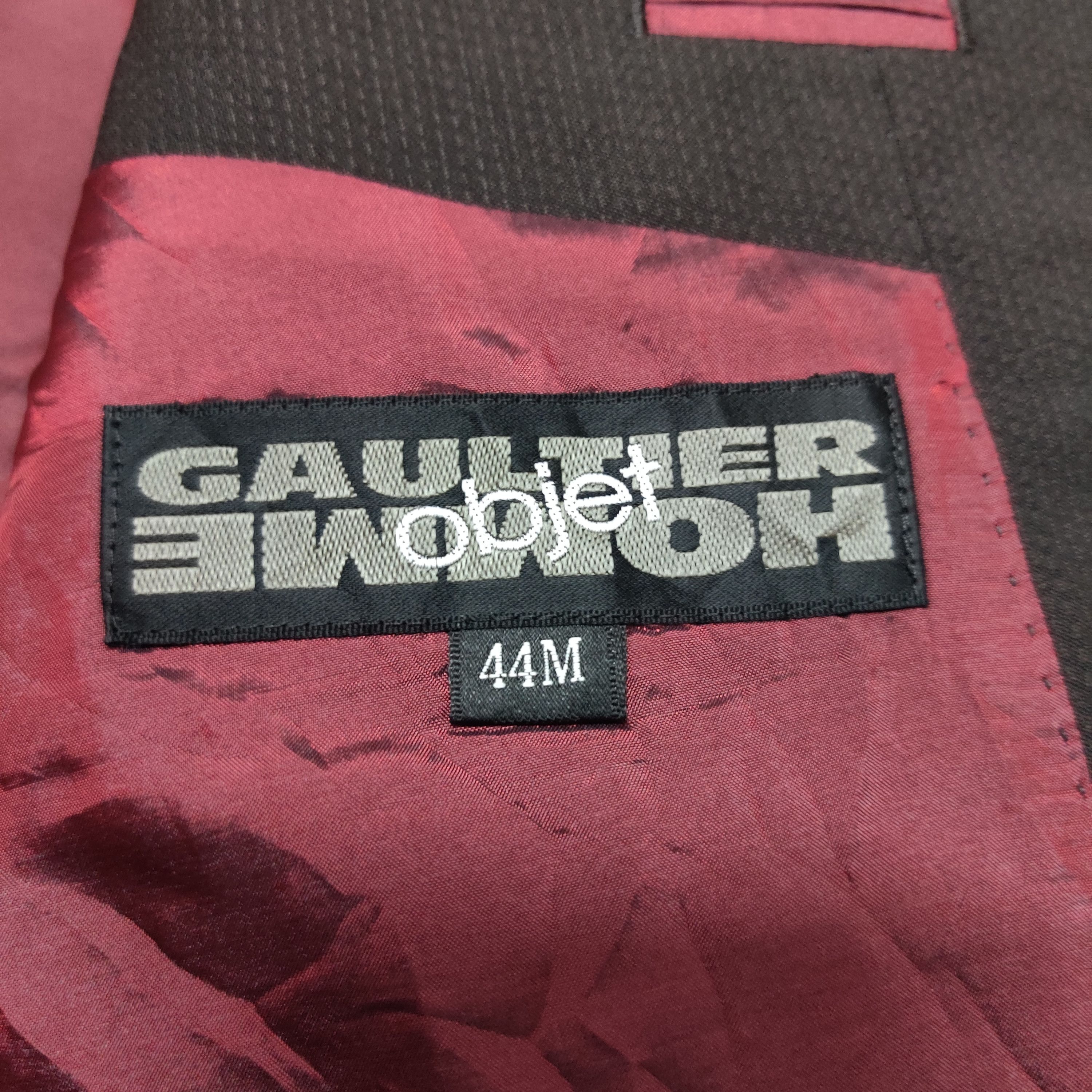 Gaultier Homme Objet Coat Blazer Jacket - 10