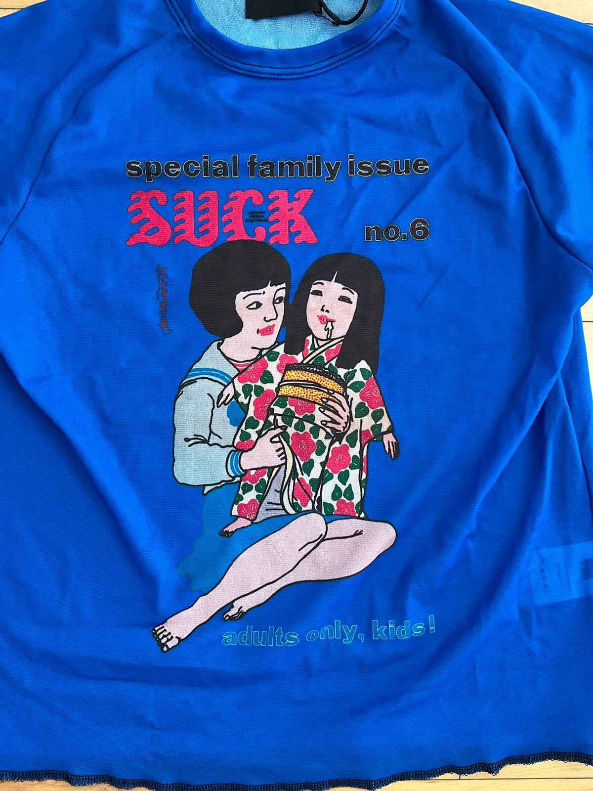 NWT - Enfants Riches Deprimes Suck Mesh LS T-shirt - 2