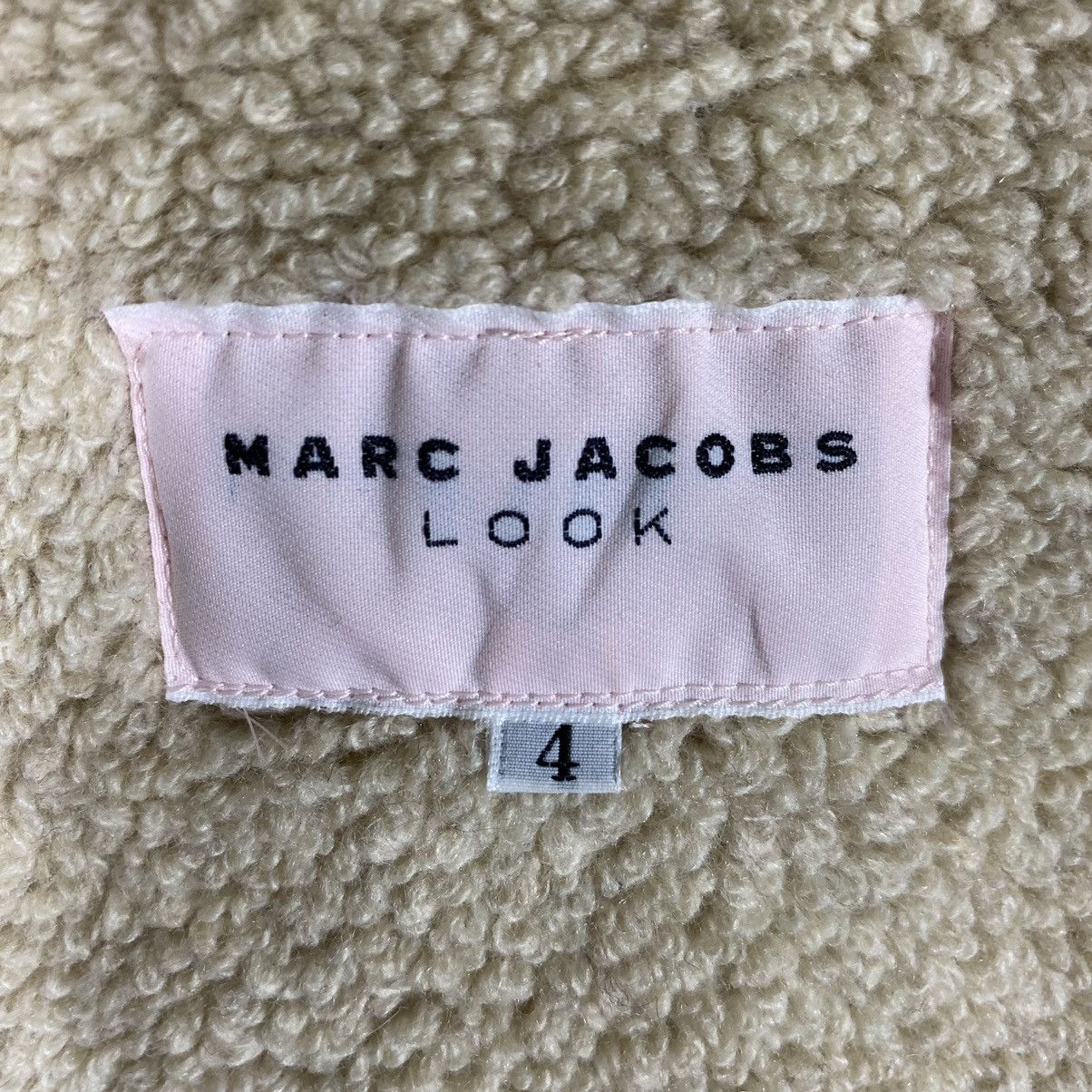 Vintage Marc Jacobs Look Sherpa Zipper Jacket Size 4 - 7