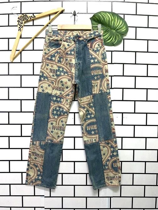 Designer - Japan WASK Hybrid Jeans inspired Hysteric Glamour Pants - 1