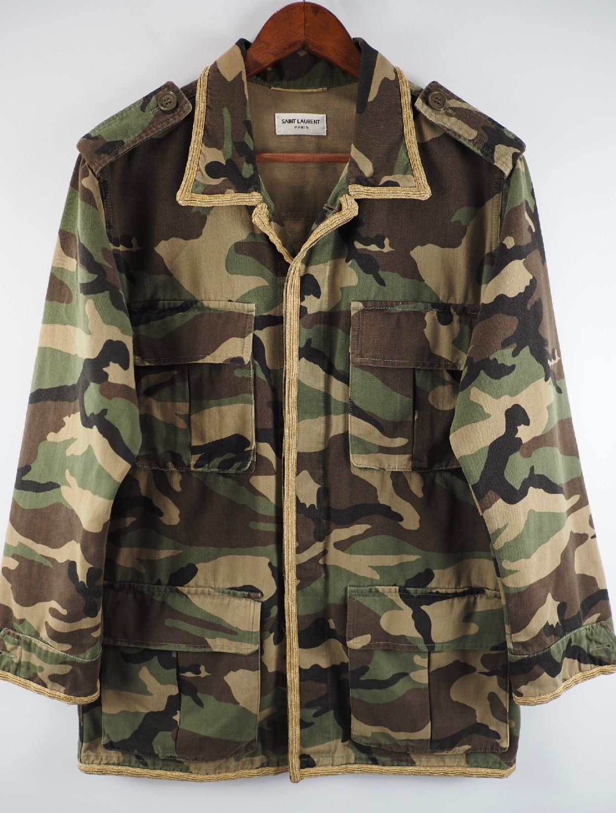 SLP M65 Trimmed Gold Camo Millitary Jacket - 1