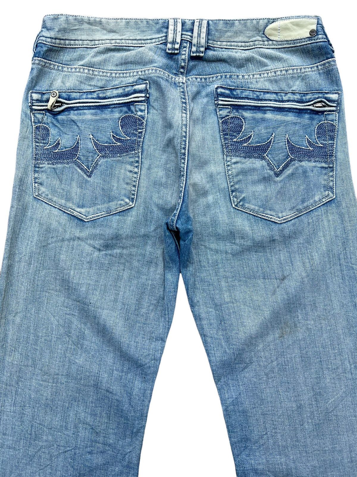 Vintage Distressed Diesel Industry Wide Jeans 32x30 - 5