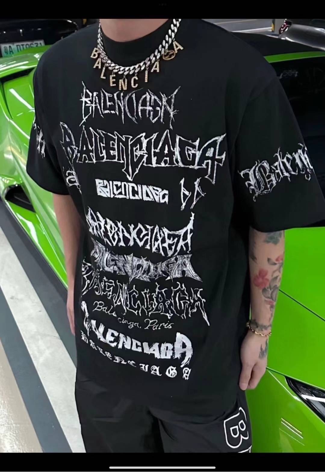 BALENCIAGA Balenciaga Year of the Dragon Limited Edition Graffiti