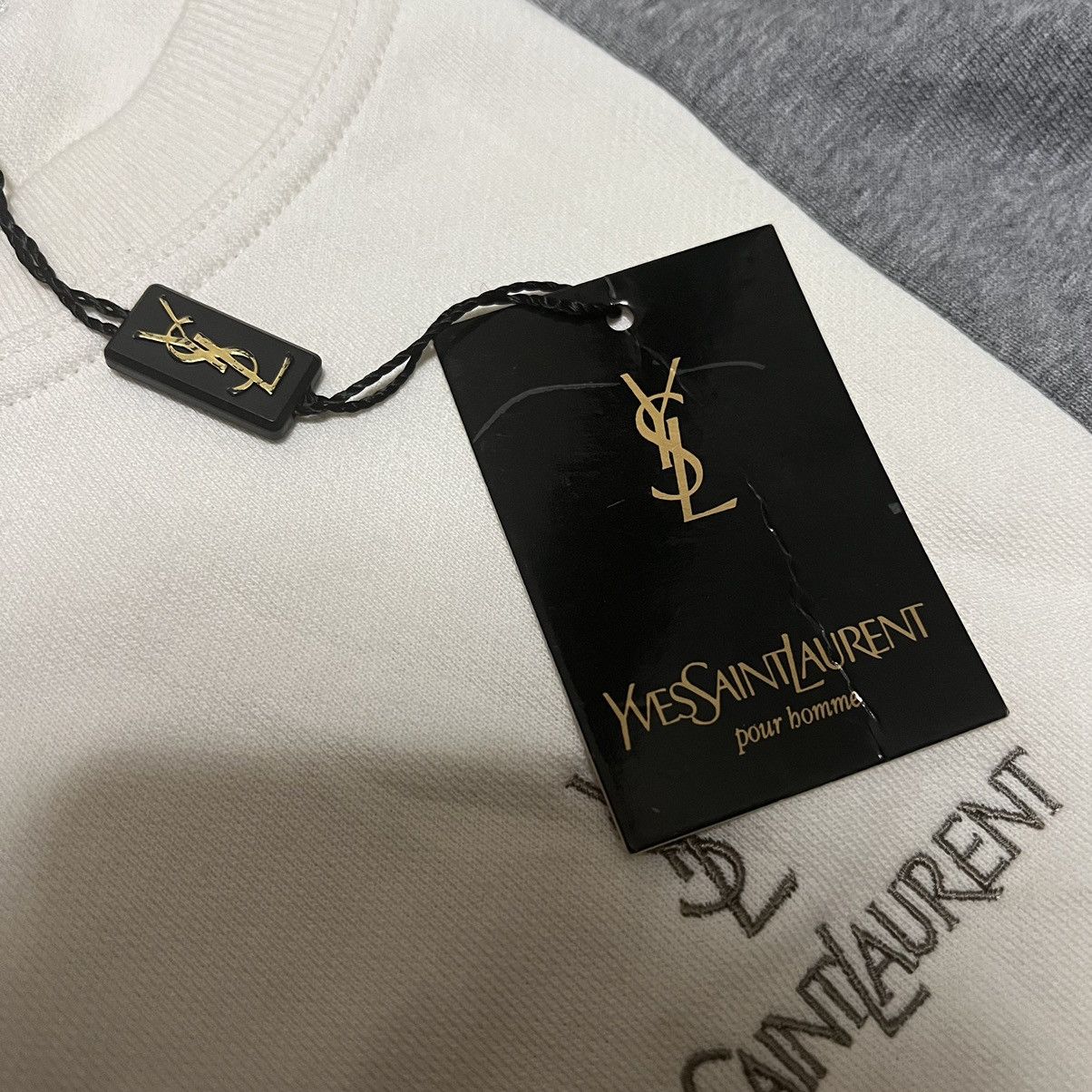 Vintage Yves Saint Laurent sweatshirt - 5
