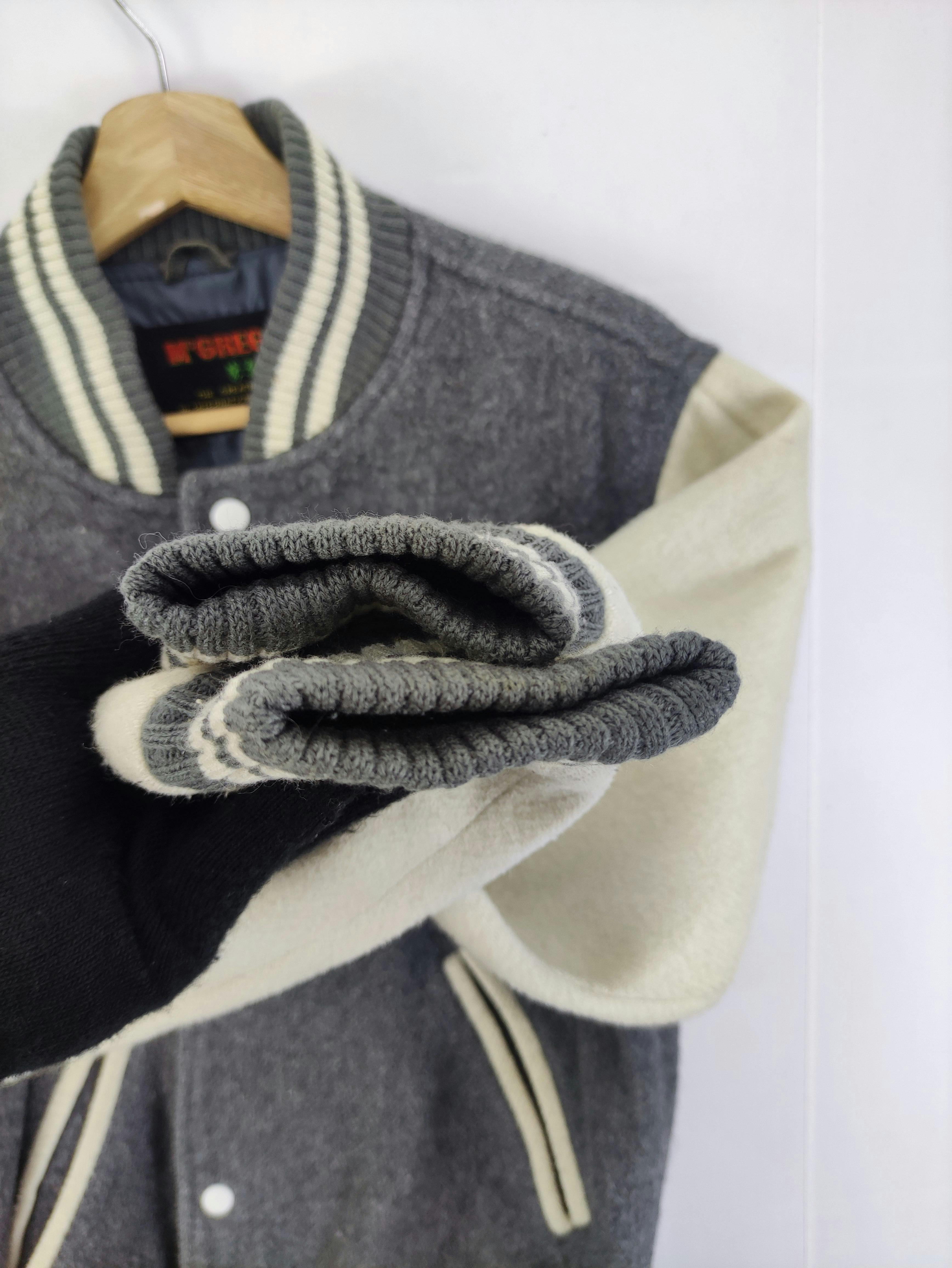 Vintage McGregor Wool Varsity Jacket Snap Button - 2