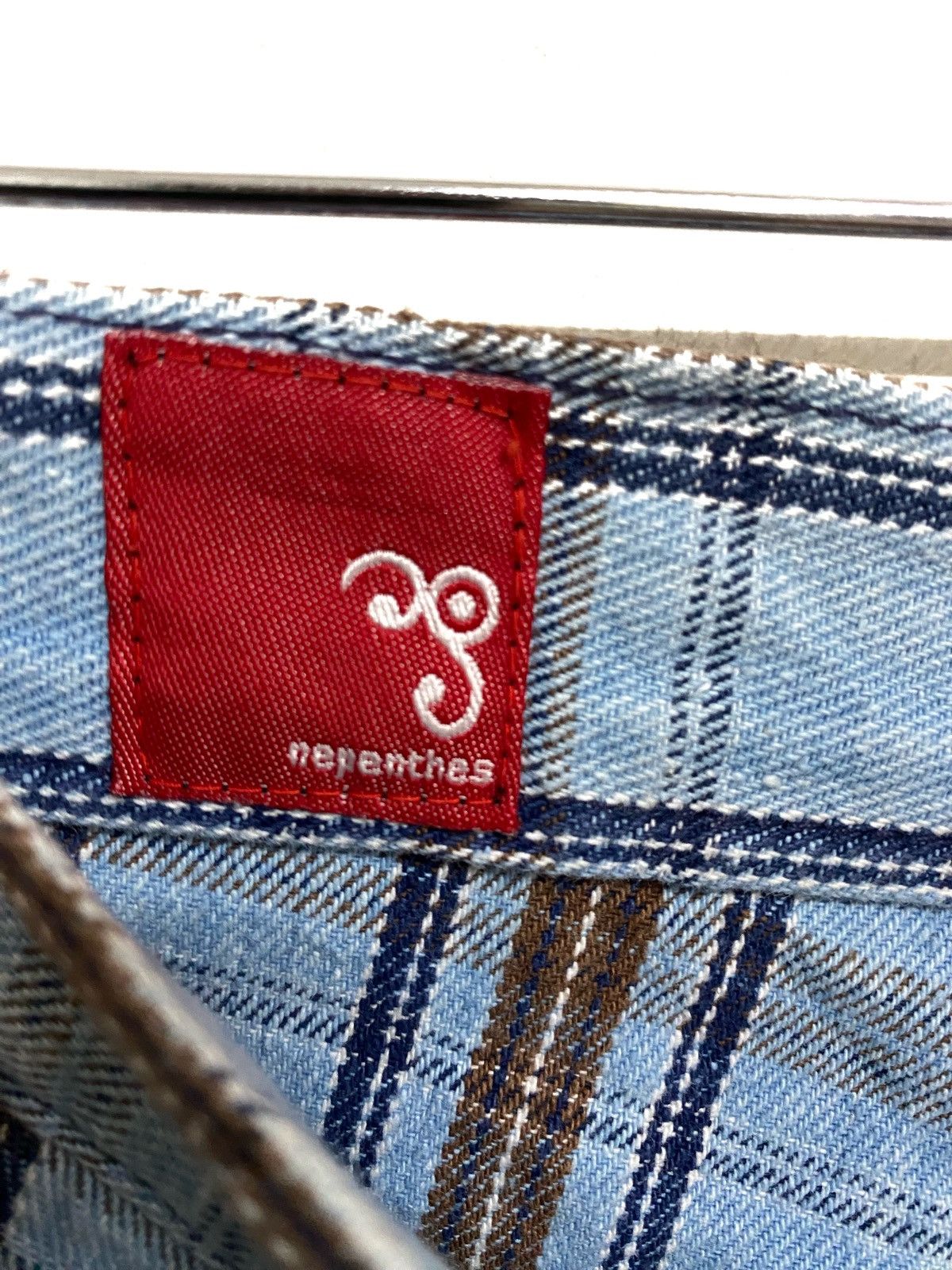 Nepenthes New York - Nepenthes Checkered Jeans - 9