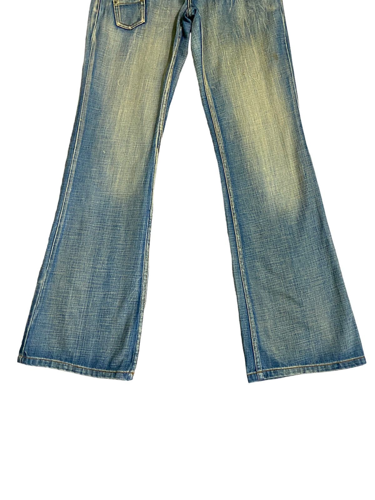 Designer - FLARED DENIM GAZOZ RUSTY DOUBLE WAIST WIDELEG BOOTCUT - 6